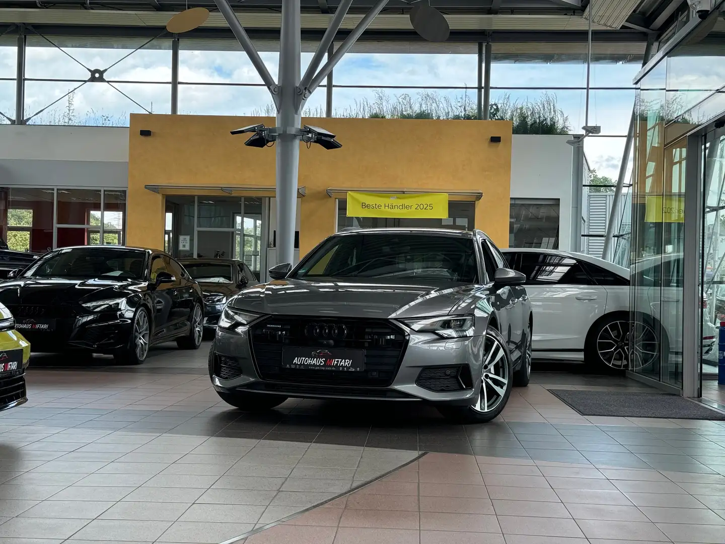 Audi A6 50 TDI quattro S line sport B&O Luft S-Sitze 360 Gris - 1