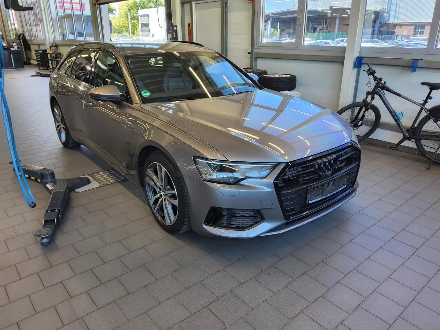 Audi A6 50 TDI quattro S line sport B&O Luft S-Sitze 360 Gris - 2