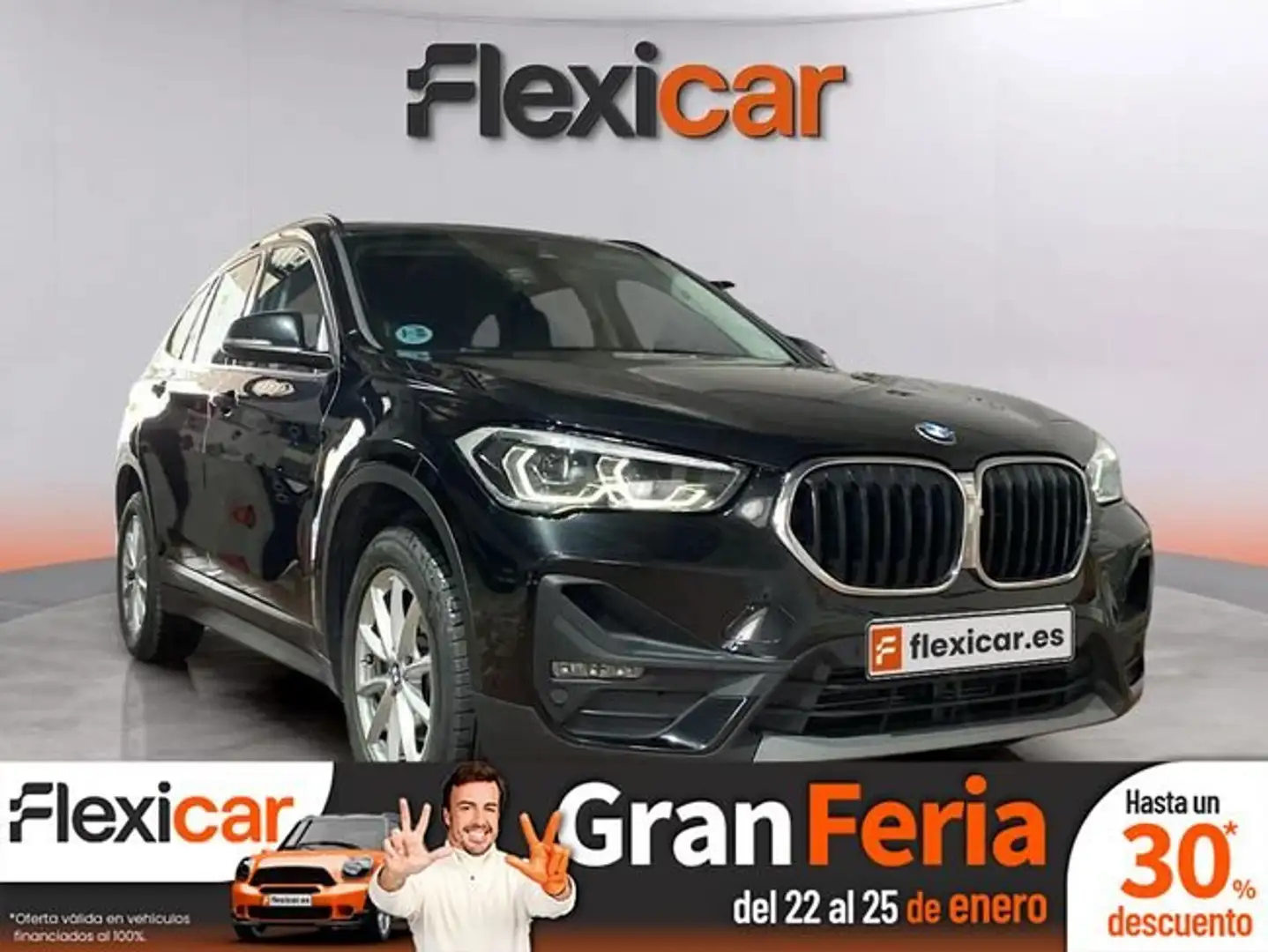 BMW X1 sDrive18d Noir - 1