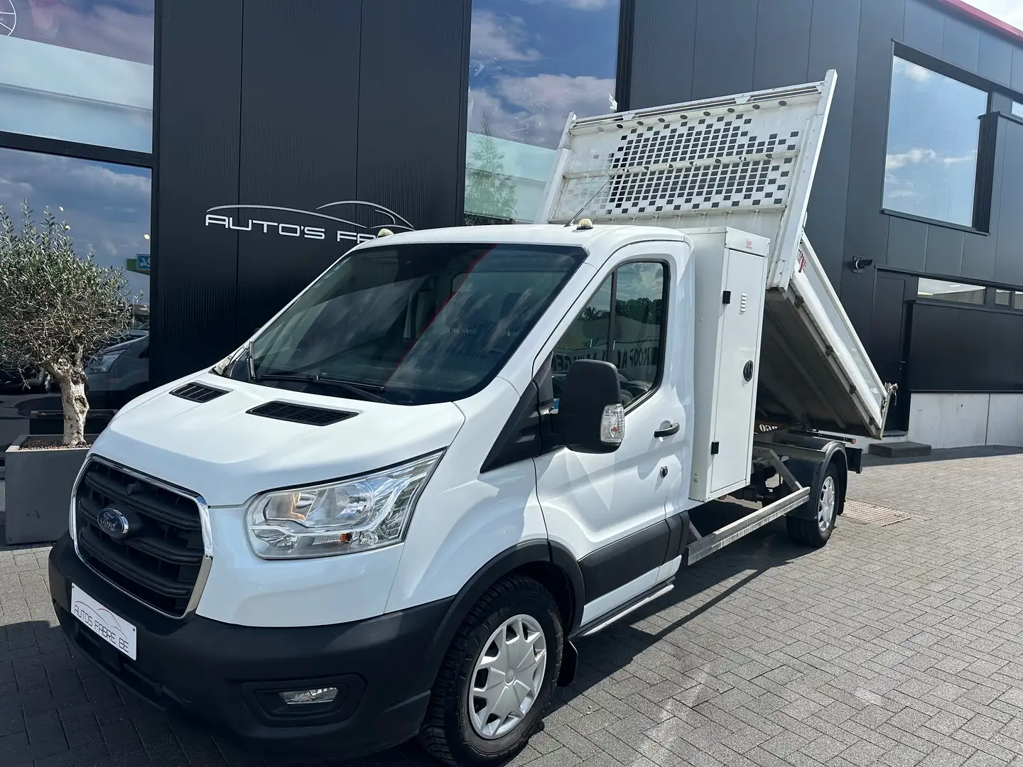 Ford Transit Transit 350 L3  Lift Benne Cargo Lift Airco GPS Blanc - 1
