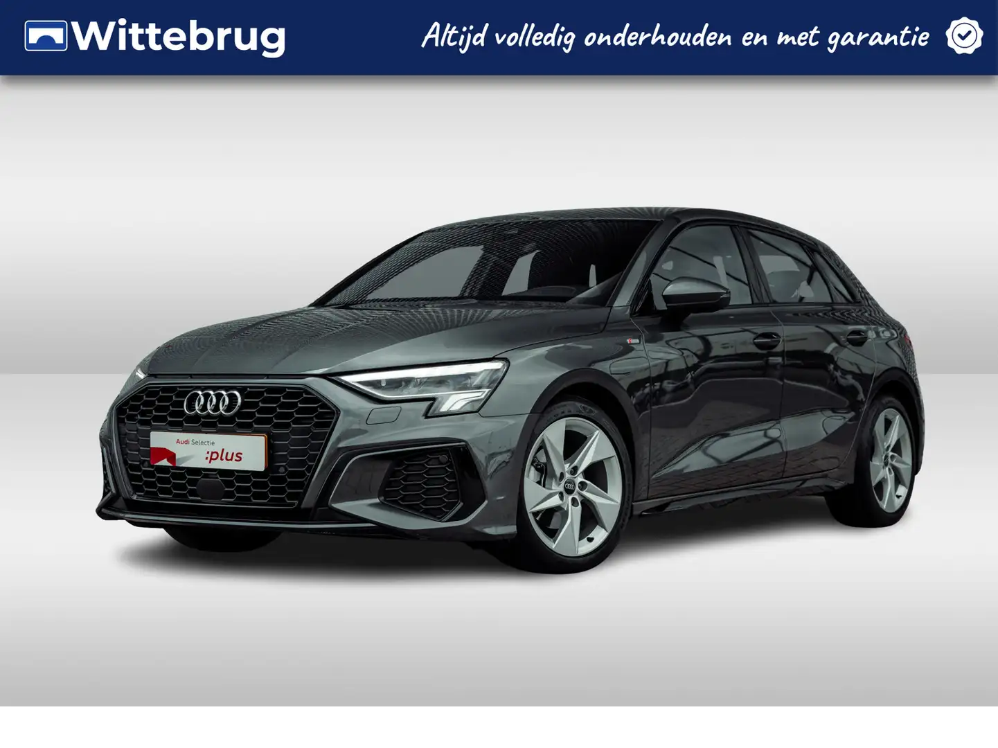 Audi A3 Sportback 30 TFSI 110pk s-tronic S edition Grijs - 1