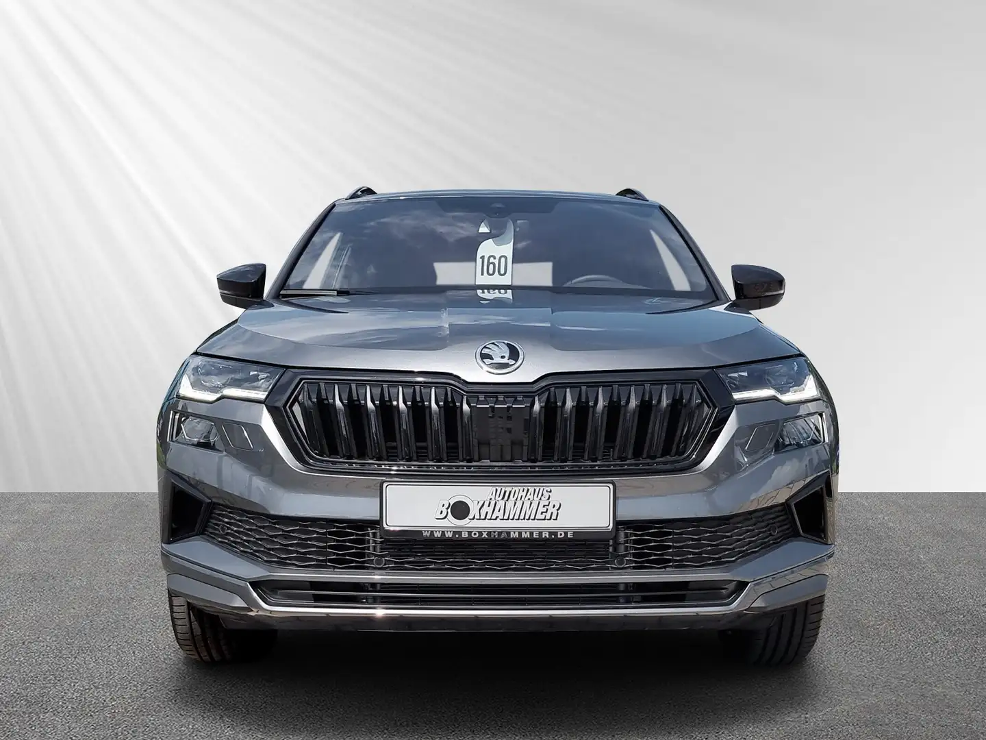 Skoda Karoq 1,5 TSI DSG Sportline AHK+RFK+LED Gris - 2