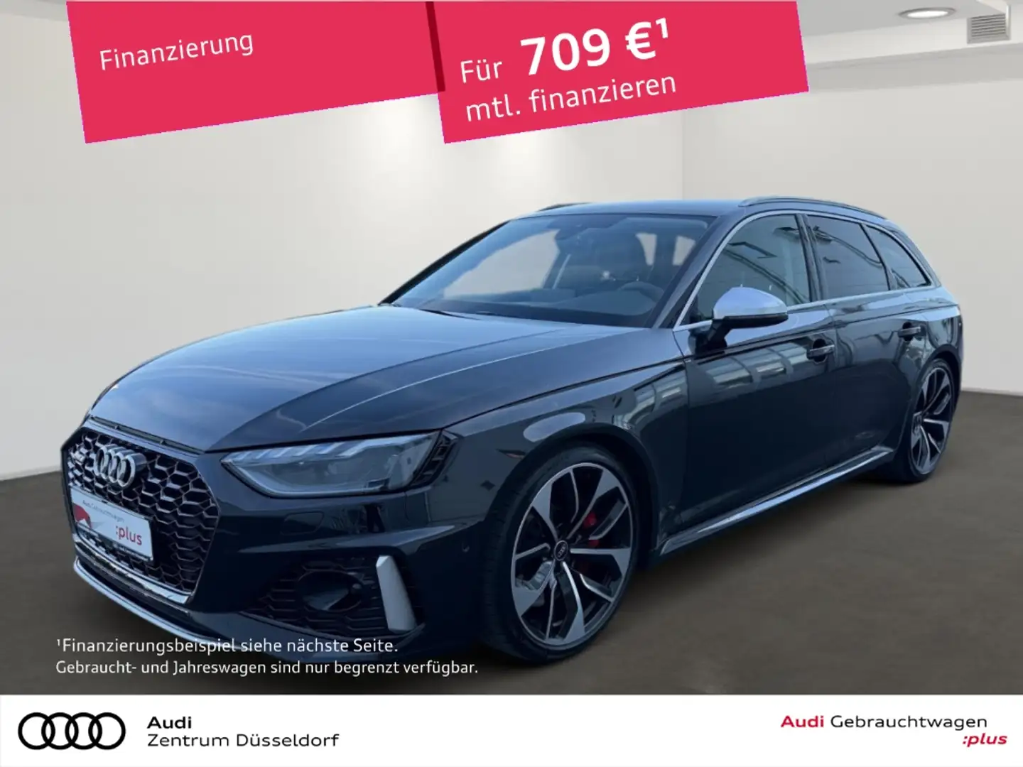 Audi RS4 Avant 2.9 TFSI quattro ACC B&O HDMATRIX RFK Negru - 1