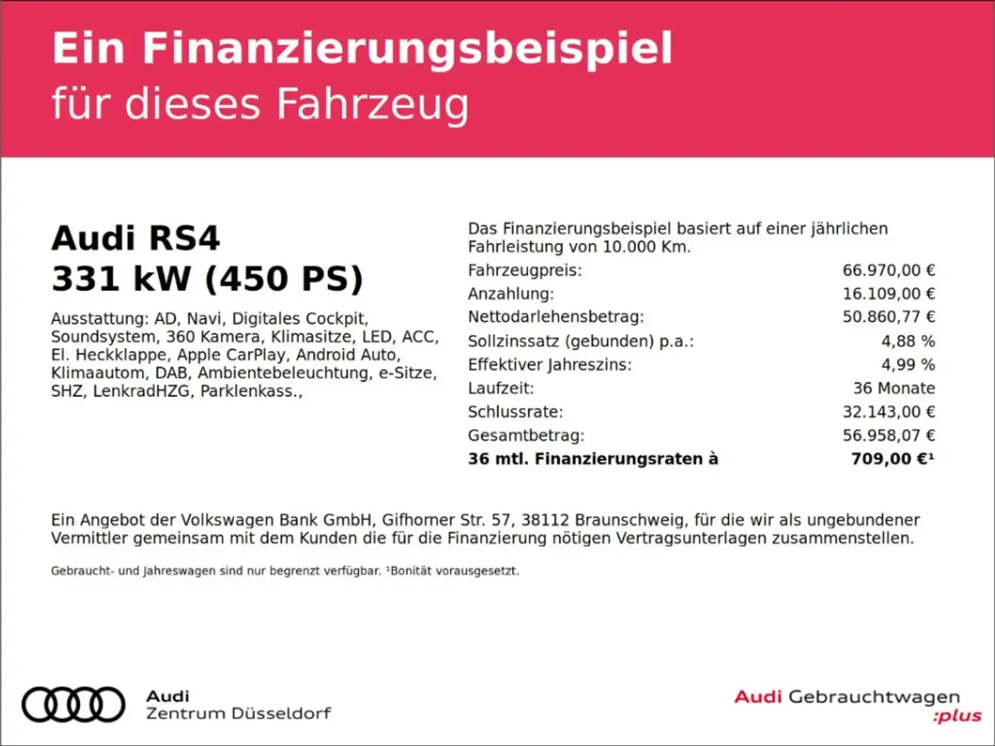 Audi RS4 Avant 2.9 TFSI quattro ACC B&O HDMATRIX RFK Schwarz - 2