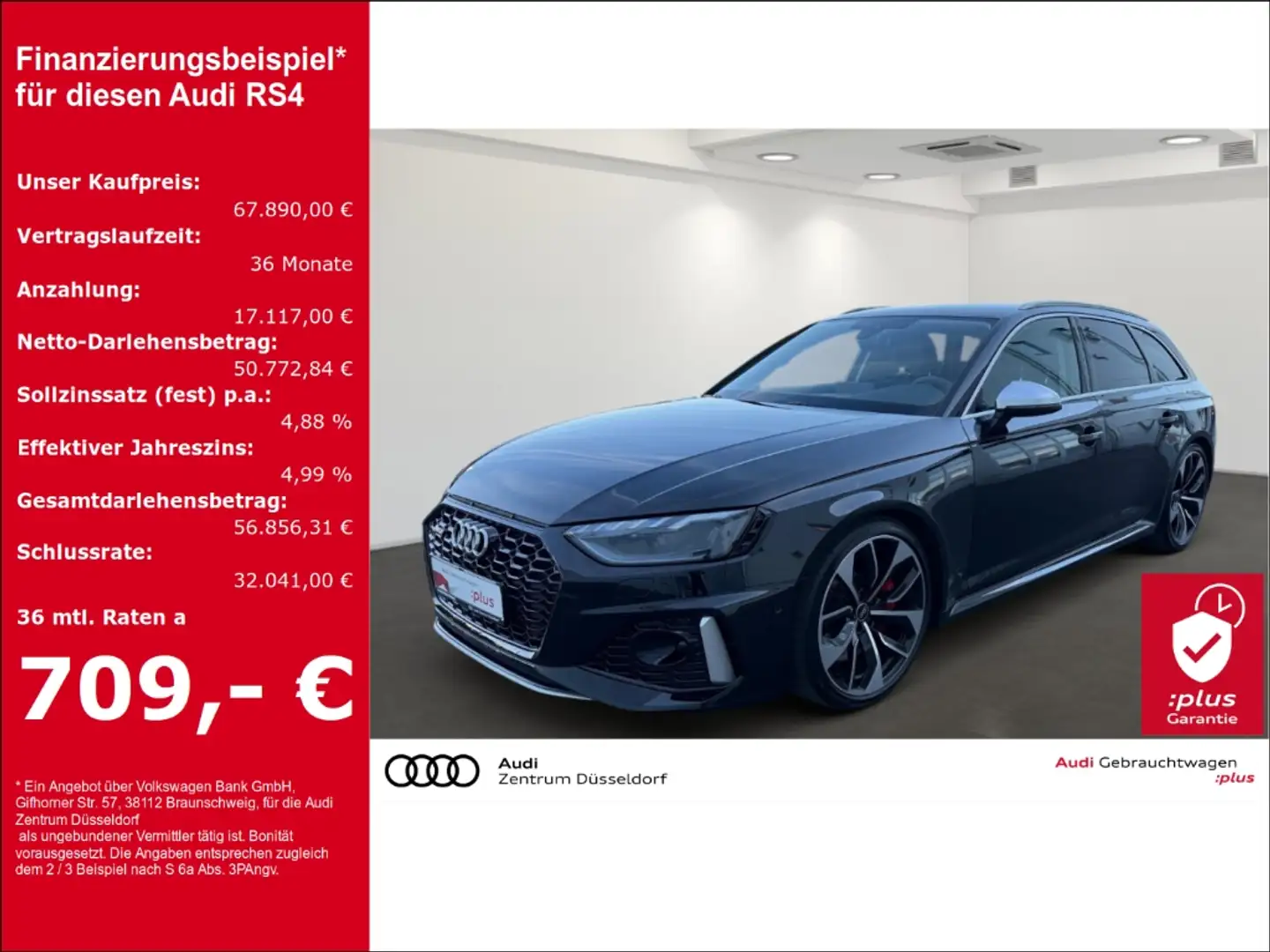Audi RS4 Avant 2.9 TFSI quattro ACC B&O HDMATRIX RFK Fekete - 1
