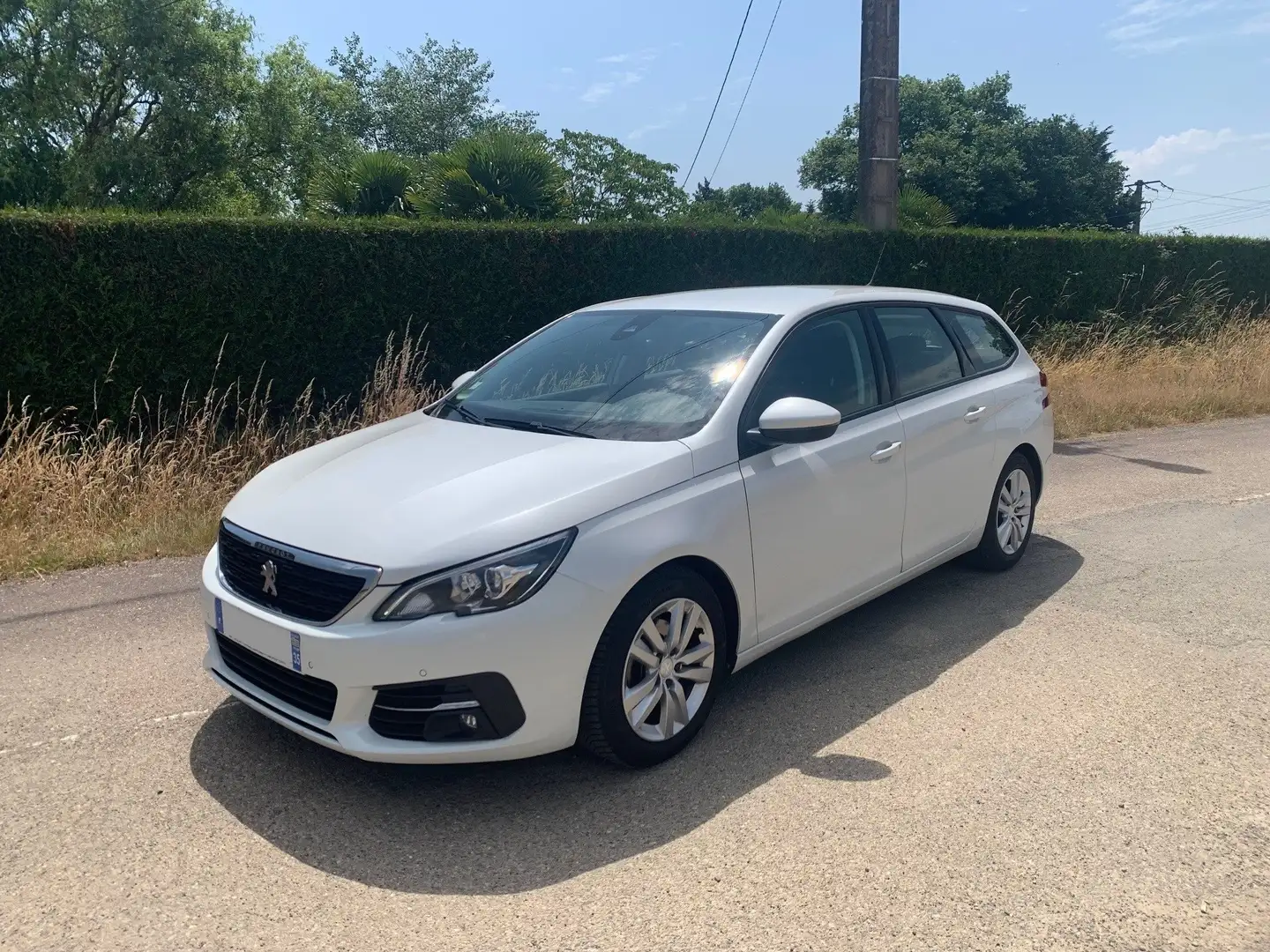 Peugeot 308 308 SW 1.6 BlueHDi 120ch Active Business Blanc - 1