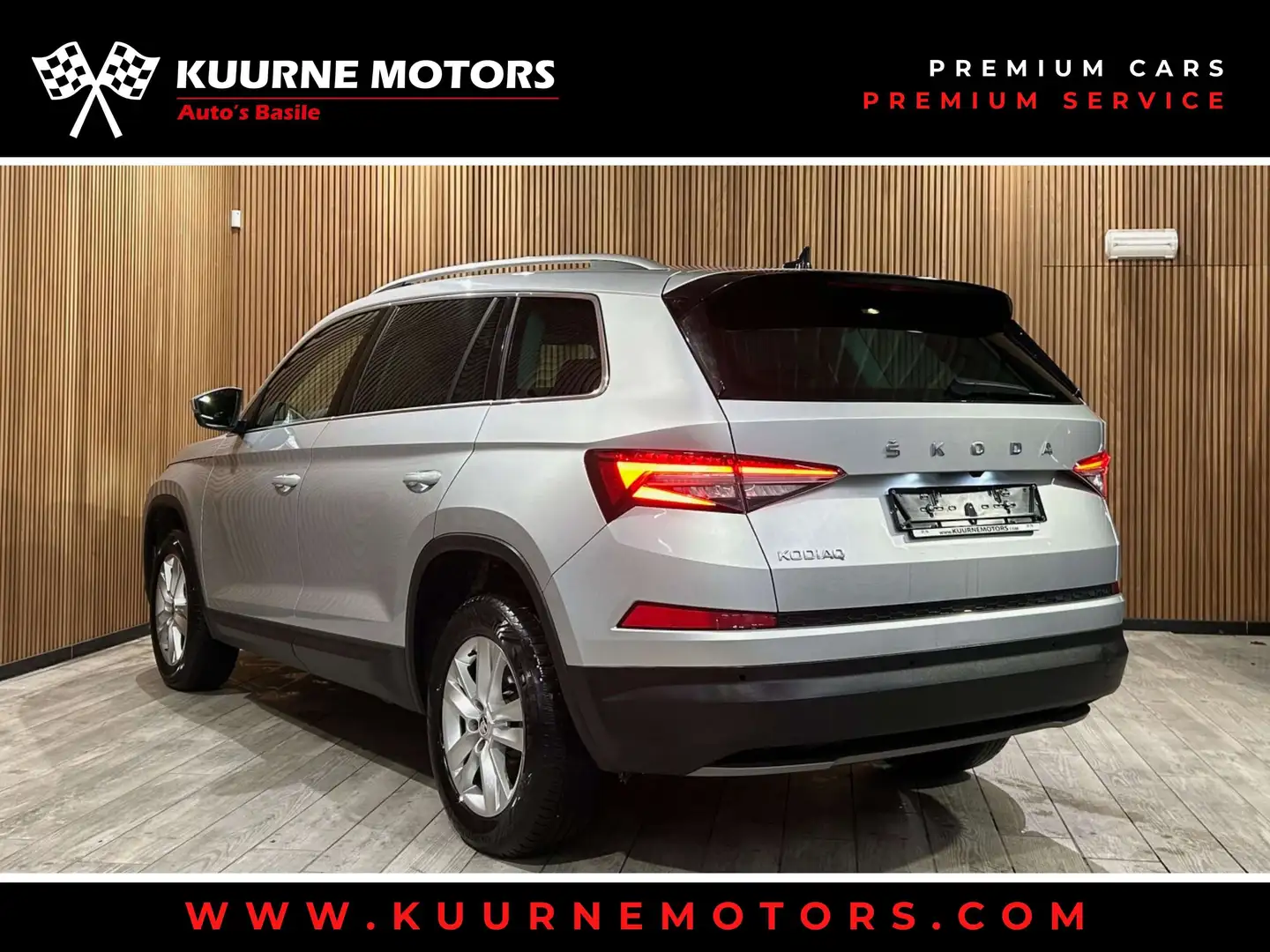 Skoda Kodiaq 1.5 TSI 7pl DSG Leder/Pdc/Cam/Gps/Bt *1j garantie* Argent - 2