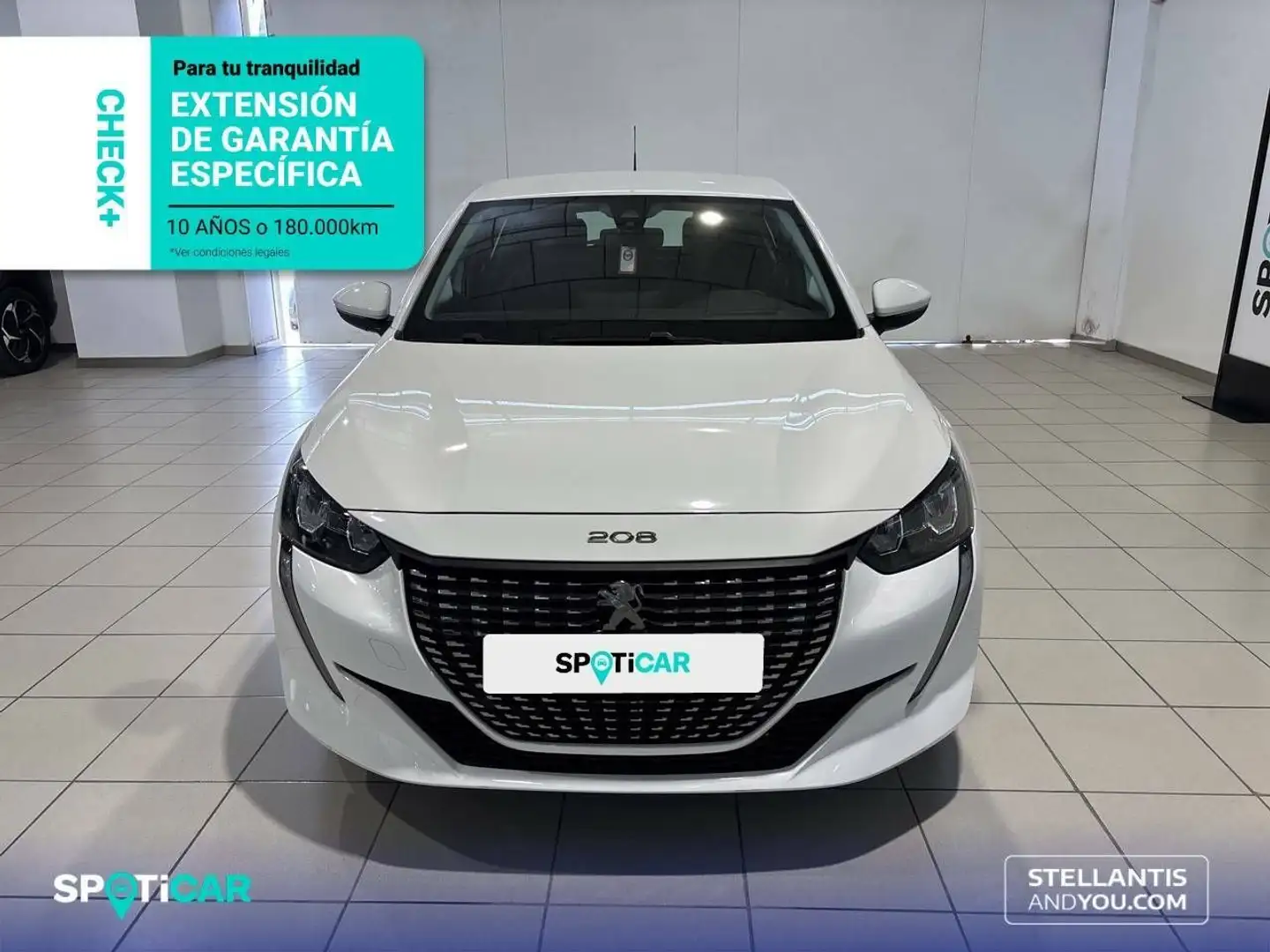 Peugeot 208 1.2 Puretech S&S Active Pack 75 Blanc - 2