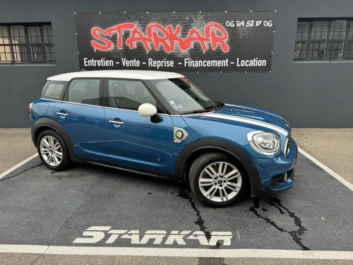 MINI Cooper Countryman COOPER SE 136CH %2B 88CH BUSINESS DESIGN ALL4 BVA Bleu - 1