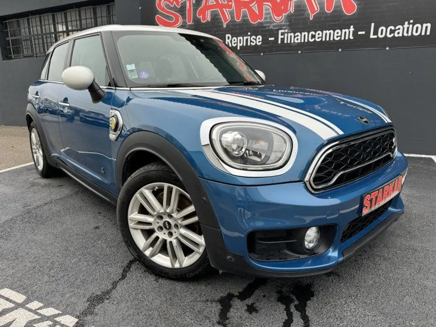 MINI Cooper Countryman COOPER SE 136CH %2B 88CH BUSINESS DESIGN ALL4 BVA Bleu - 2