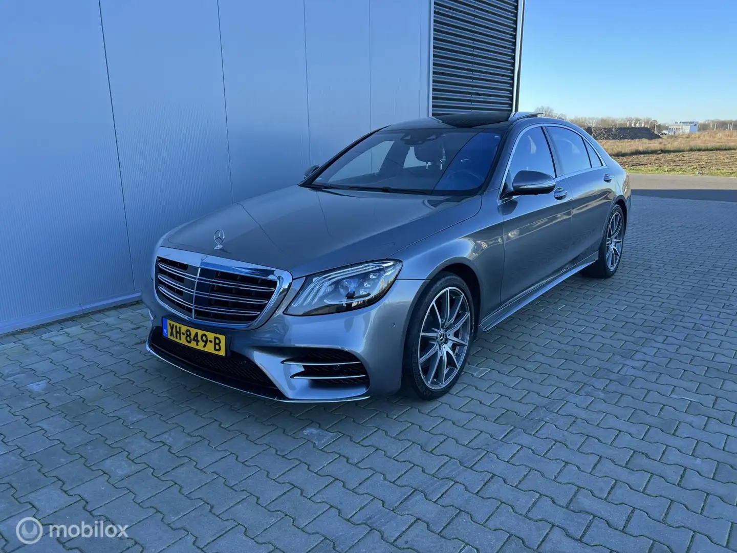 Mercedes-Benz S 400 400D AMG 4Matic Lang Plus Gris - 2