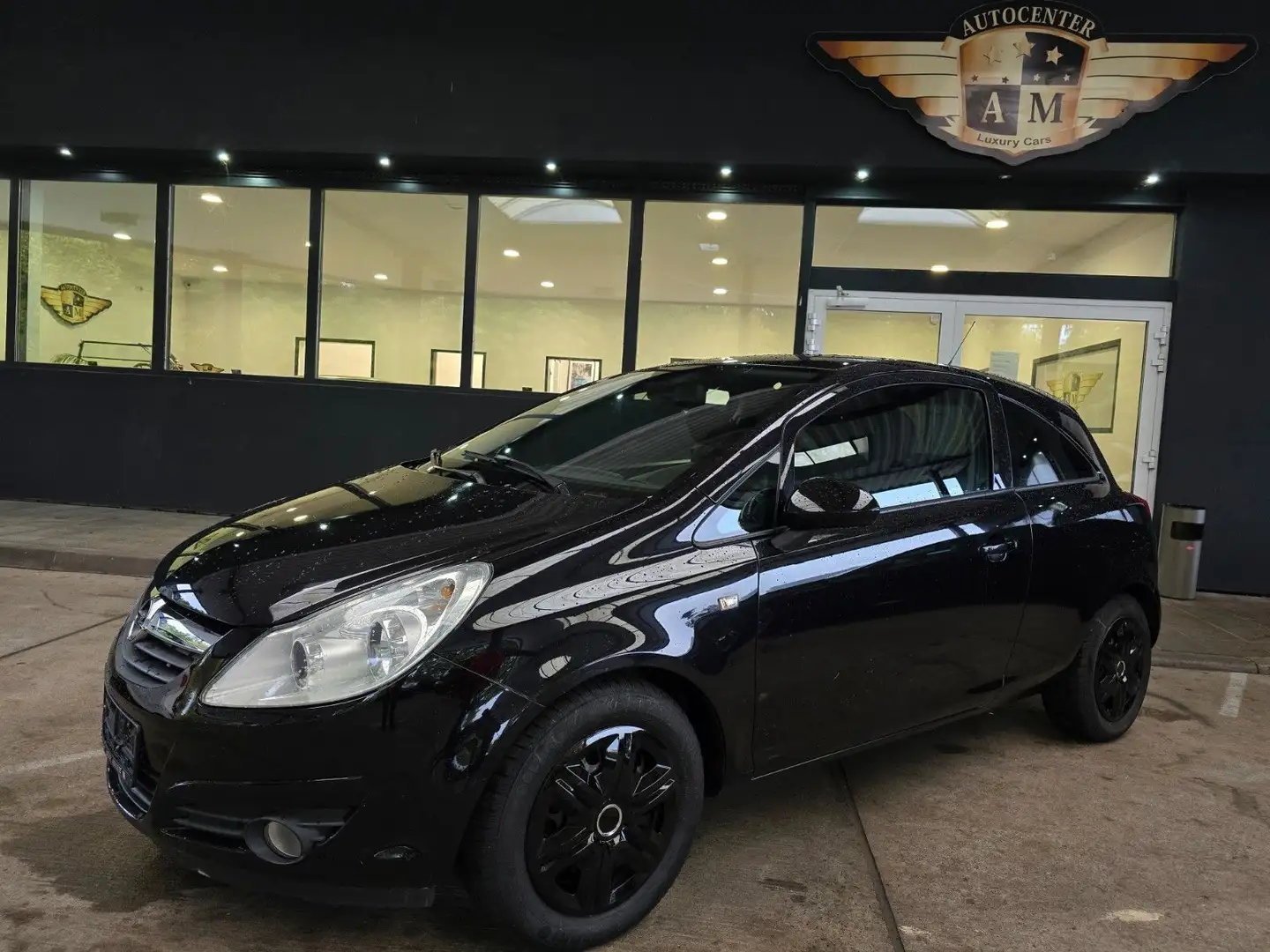 Opel Corsa D 1.2 Edition KLIMA/ISOFIX/METALLIC Schwarz - 1