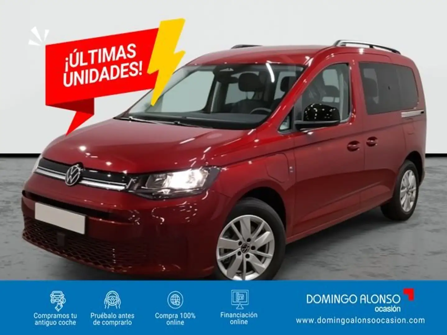 Volkswagen Caddy Life 1.5 TSI eHybrid 110kW (150 CV) DSG 2026 Rojo - 1