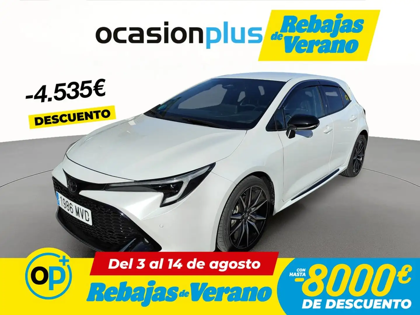 Toyota Corolla 140H GR Sport Blanco - 1