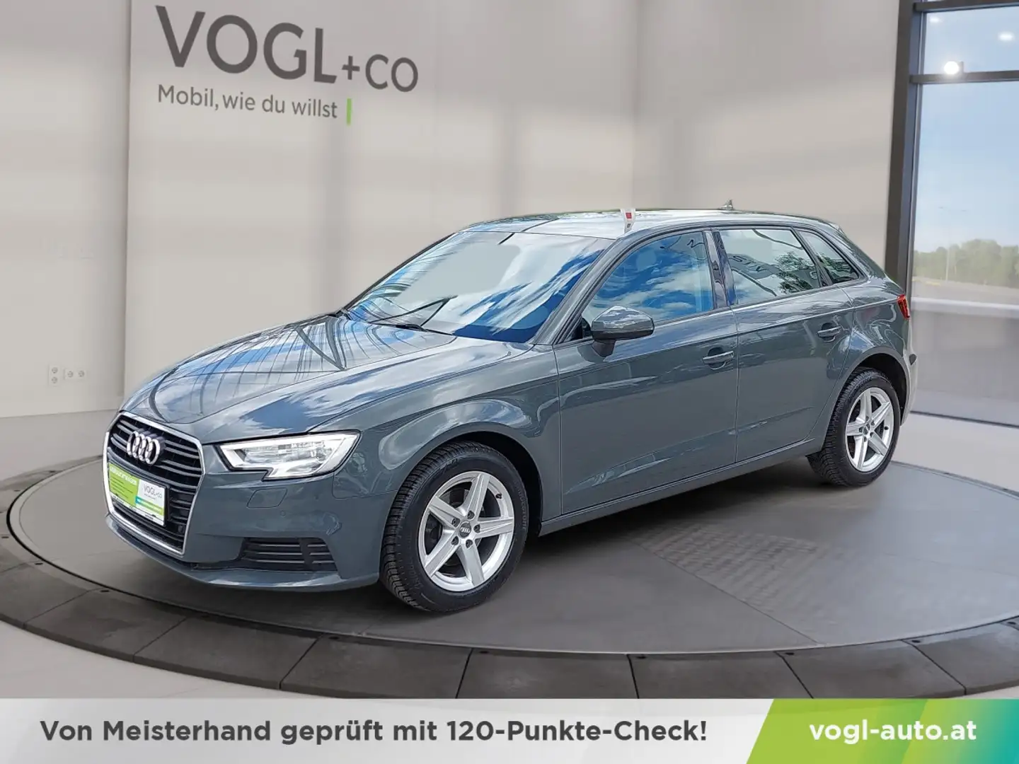 Audi A3 Sportback 1,6 TDI S-tronic Grau - 1
