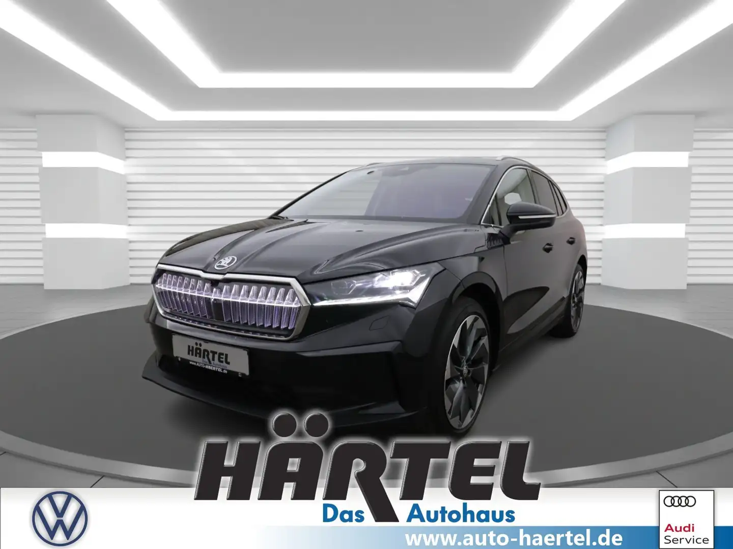 Skoda Enyaq 80X 4X4 ECOSUITE 77KWH AUTOMATIK Sportpaket Schwarz - 1