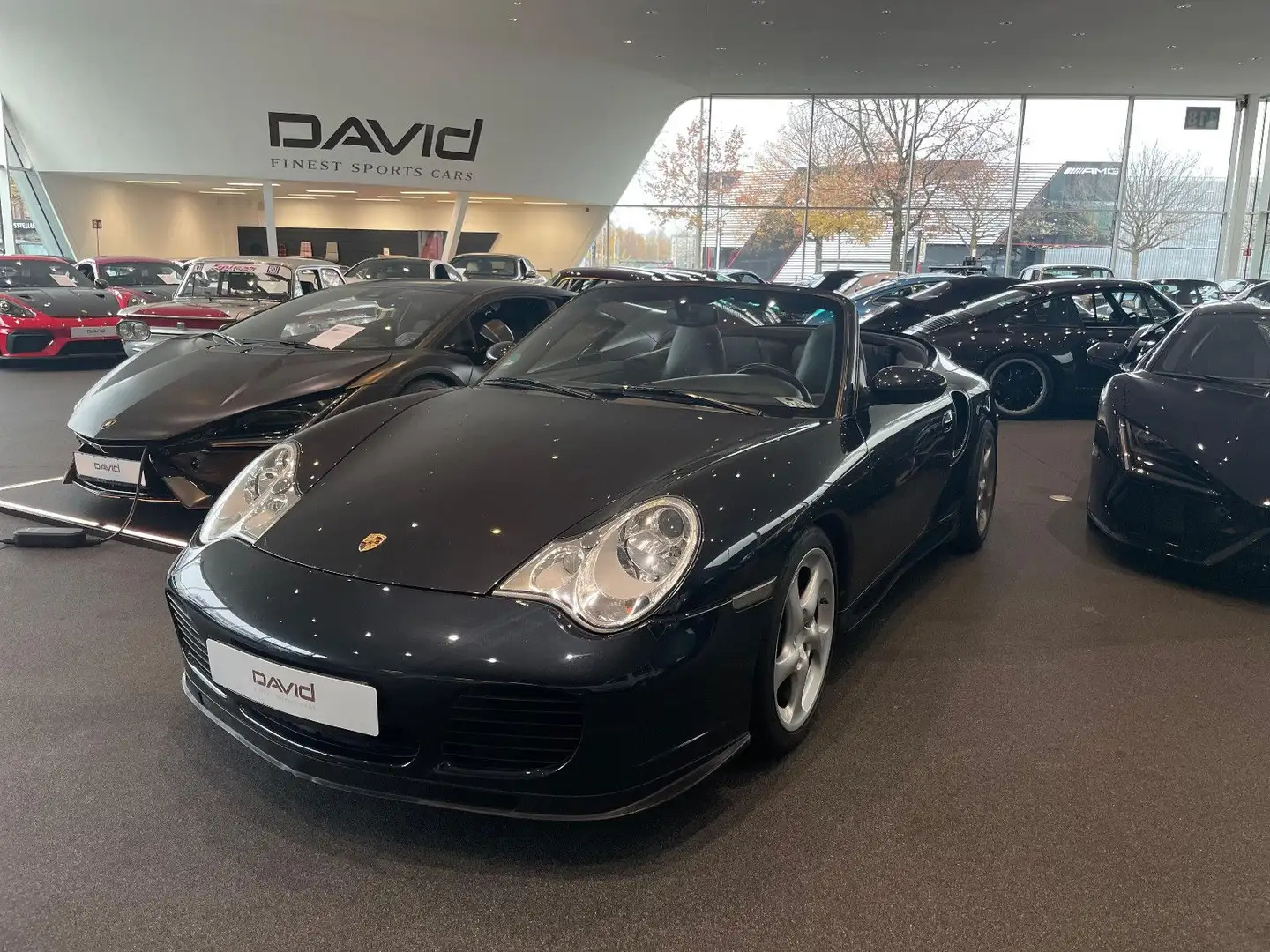 Porsche 911 996 Turbo Cabriolet *Unfallfrei*Deutsch*Bose* Grau - 2