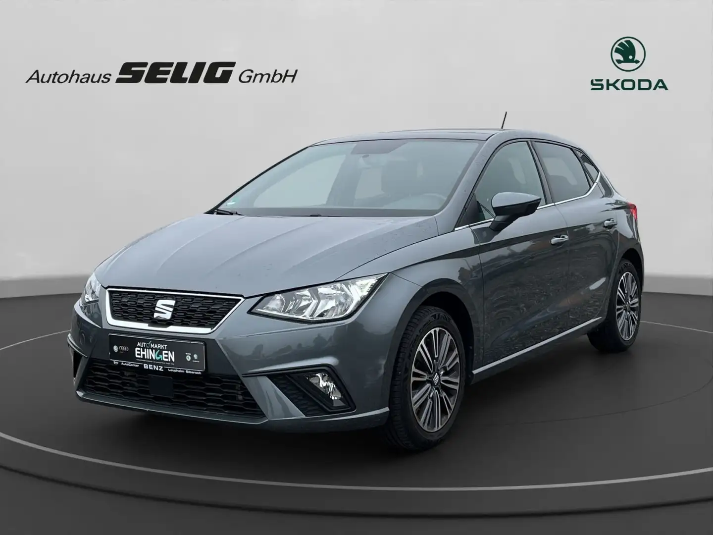 SEAT Ibiza 1.0 TSI 116PS Xcellence, Alu, PDC, Navi, . Grau - 1