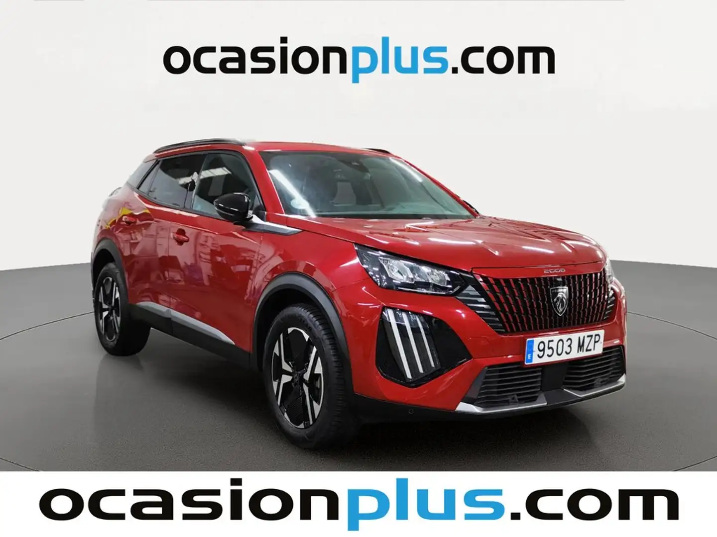 Peugeot 2008 Hybrid 136 Allure eDCS6 Rojo - 2