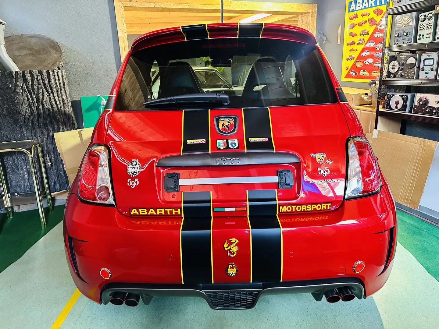 Fiat 595 Abarth 595 competizione Rot - 2