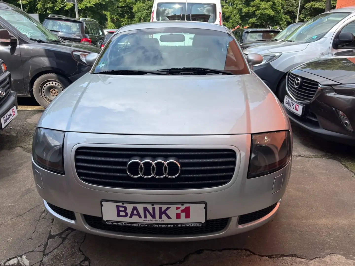 Audi TT Coupe/Roadster 1.8 T Coupe S LINE Gümüş rengi - 1