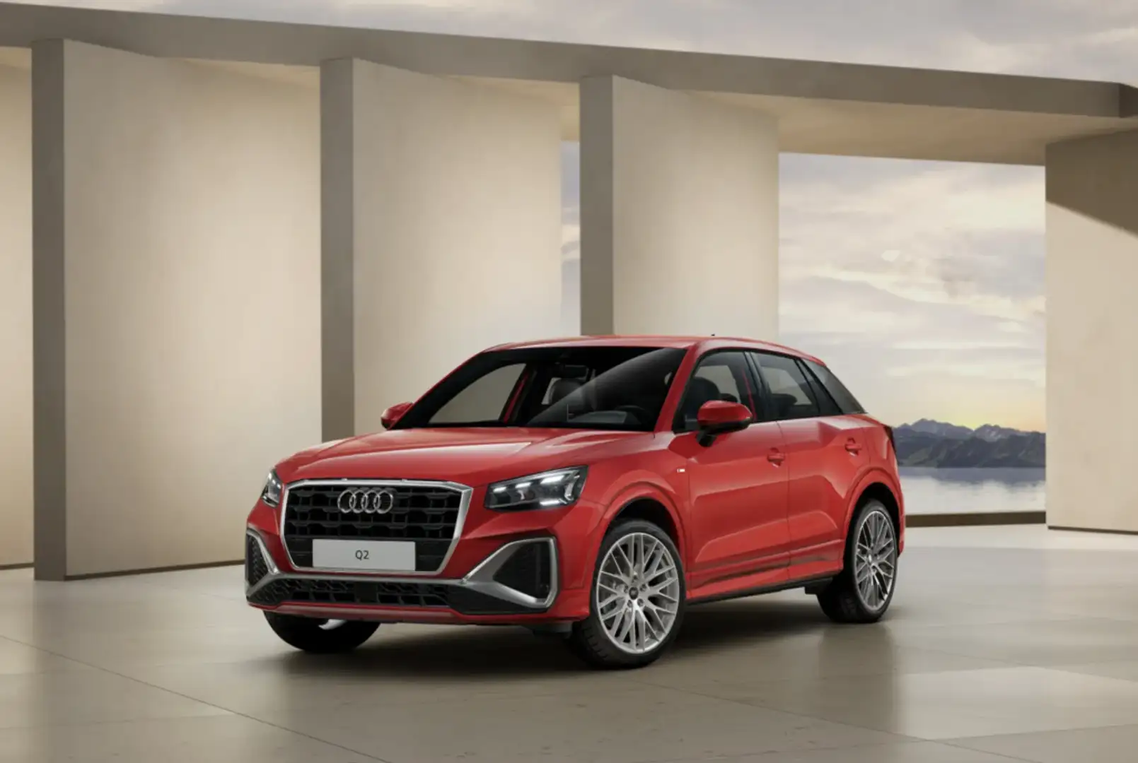 Audi Q2 35 TDI Adrenalin S tronic 110kW Rojo - 1