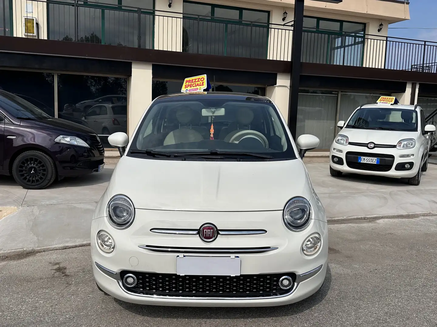 Fiat 500 1.2 Lounge 69cv Bianco - 2
