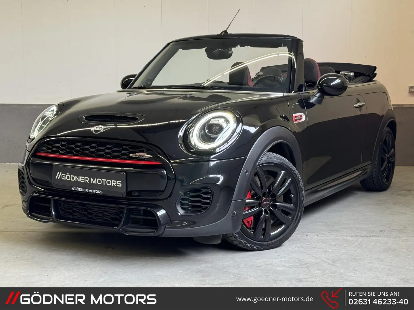 MINI John Cooper Works Cabrio 1.HAND/SCHALEN/LED/HARMAN-KARDON/AC-SCHNITZER/P... Černá - 1