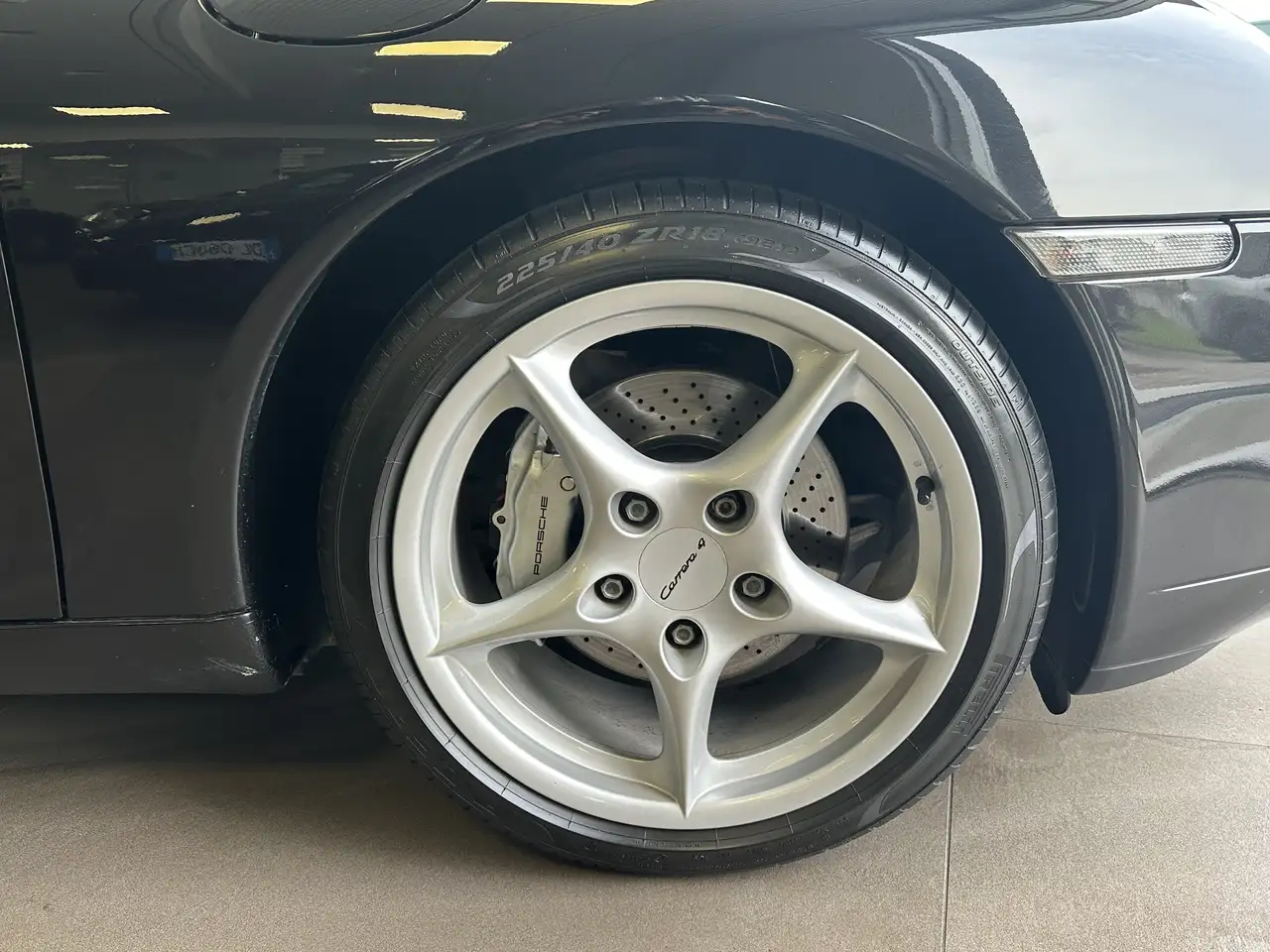 Porsche 911 996 CARRERA 4 CABRIO MANUALE PRIMA VERNICE ASI E CRS, foto 8