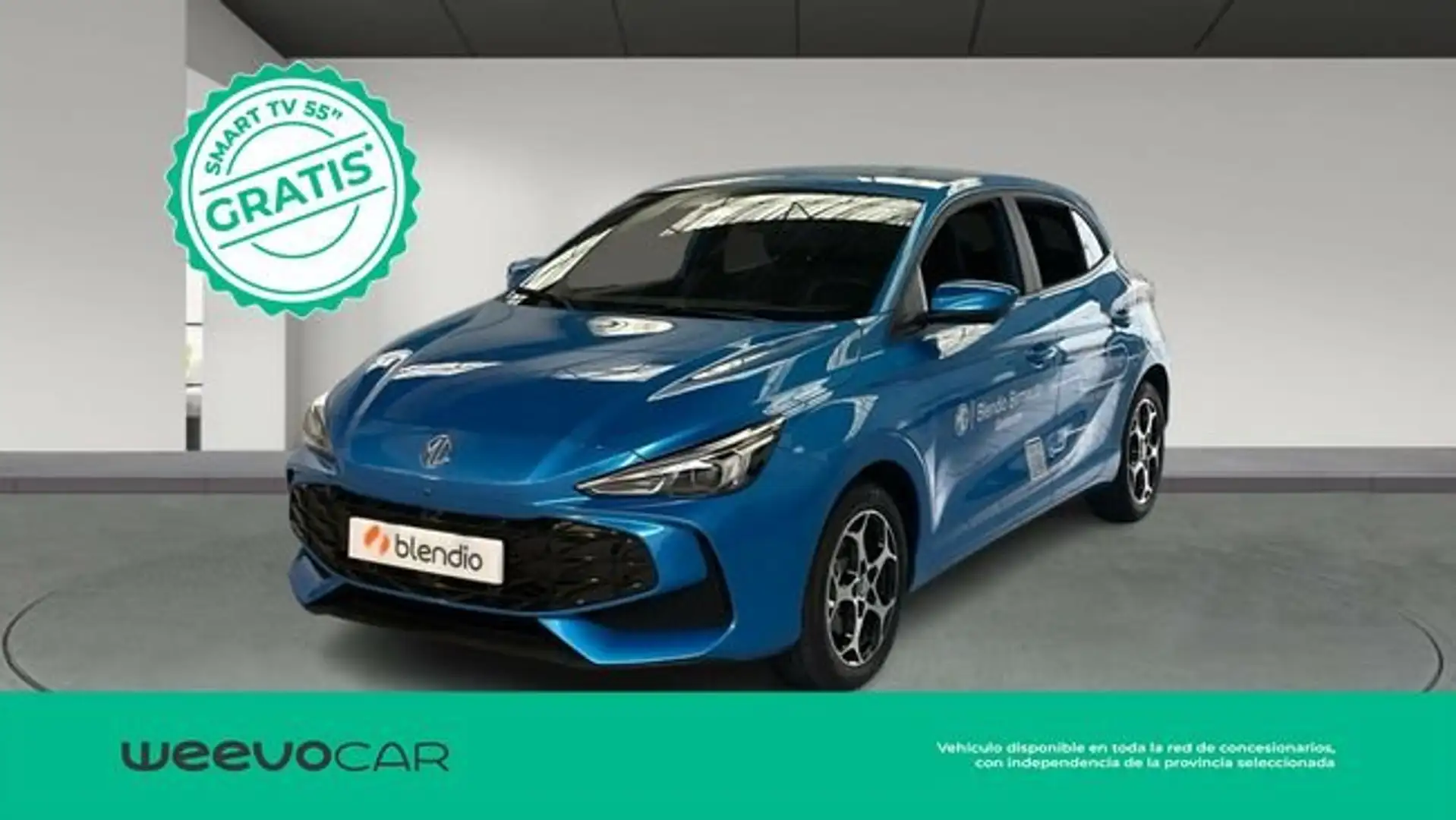 MG MG3 1.5 HEV LUXURY 195 5P Azul - 1