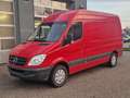 Mercedes-Benz Sprinter 215 D Lang Hoch KlimaAHK Rot - thumbnail 1