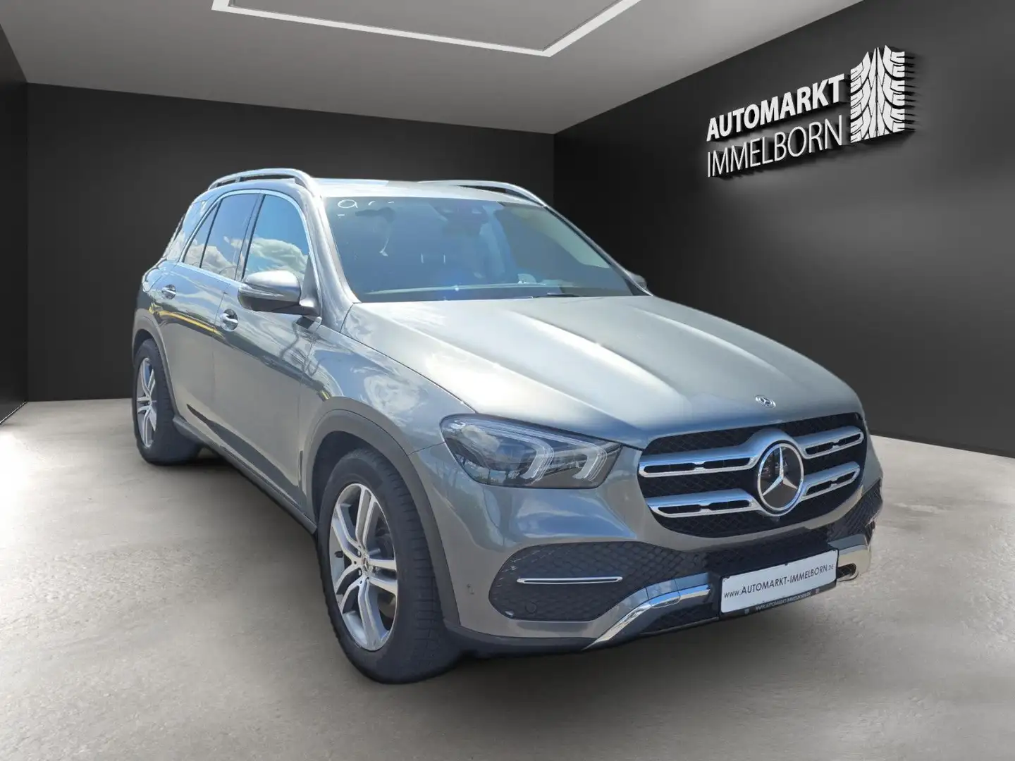 Mercedes-Benz GLE 450 Luftfed*HUD*360°*Distro*AHK*Mubeam*Memor Grau - 2