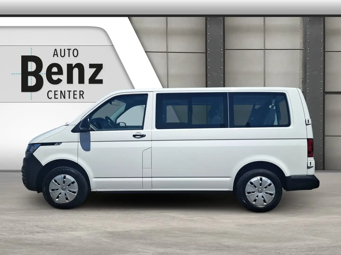 Volkswagen T6.1 Kombi KR 2.0 TDI DSG *9-SITZER*3-3-3*APP* Klima Weiß - 2