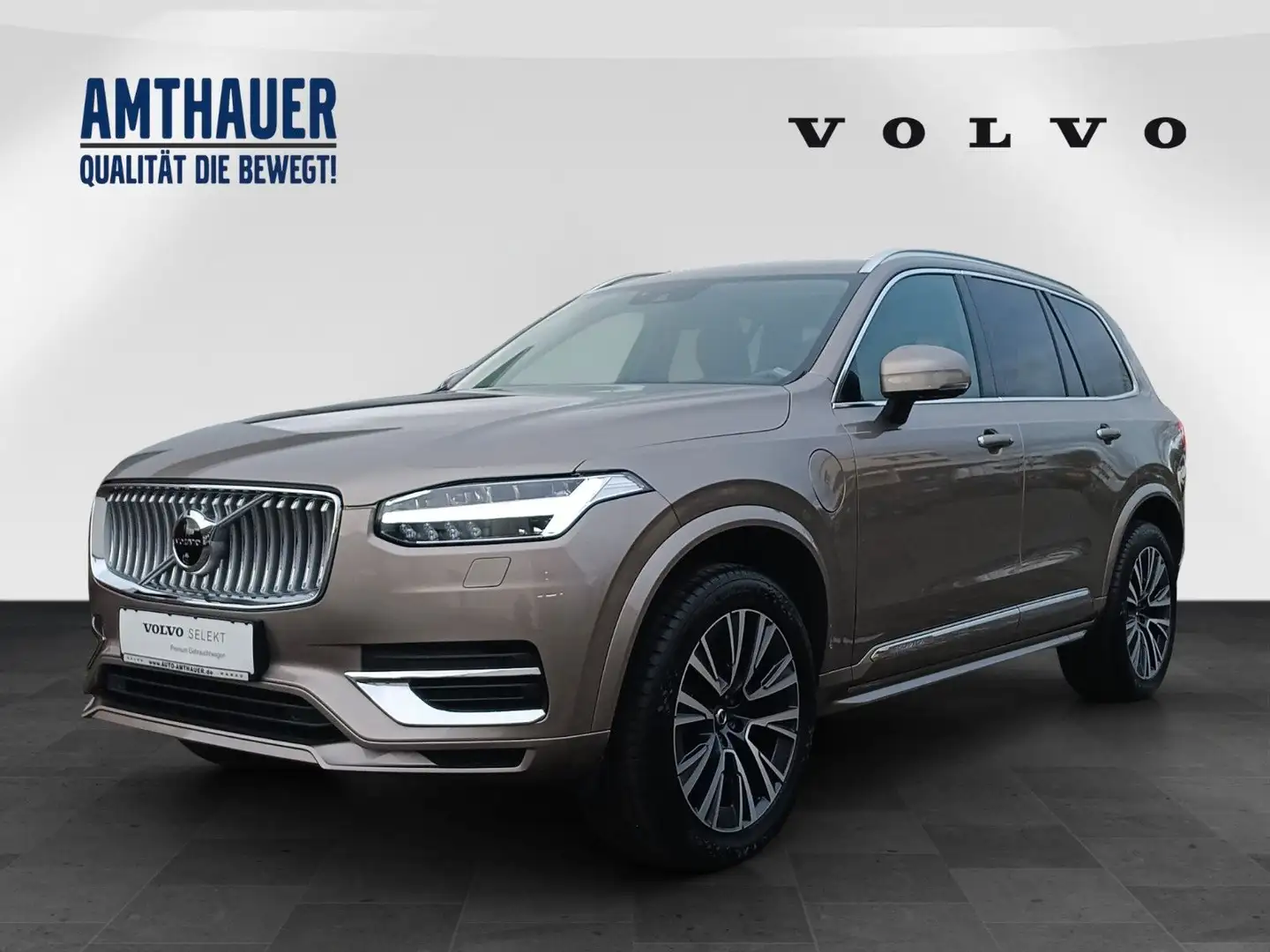 Volvo XC90 T8 AWD Plus Bright 360°/BLIS/Frontsch. hzb. Grau - 1