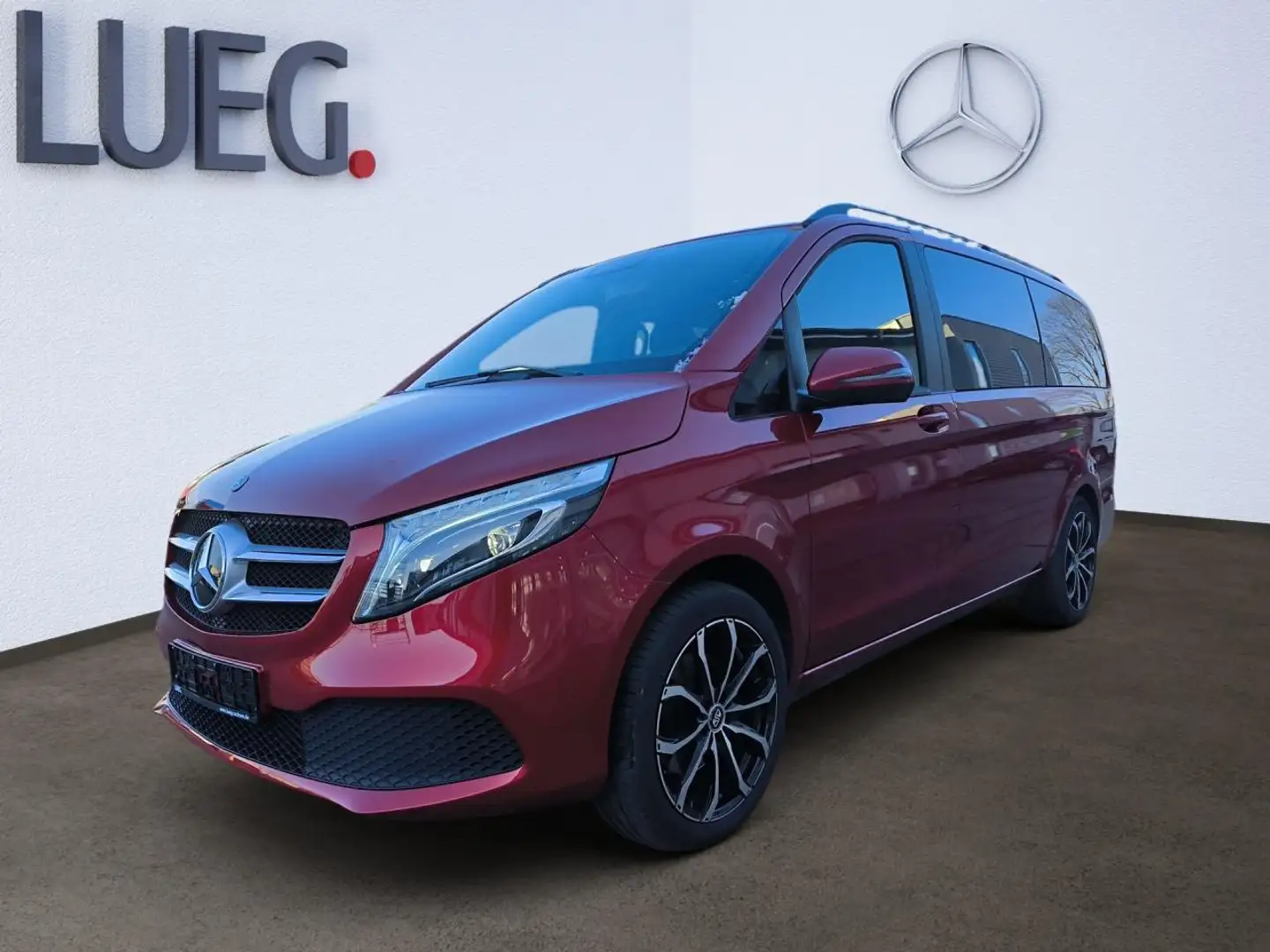 Mercedes-Benz V 250 d 4MATIC EDITION Lang SpurW SpurH AHK PDC crvena - 2