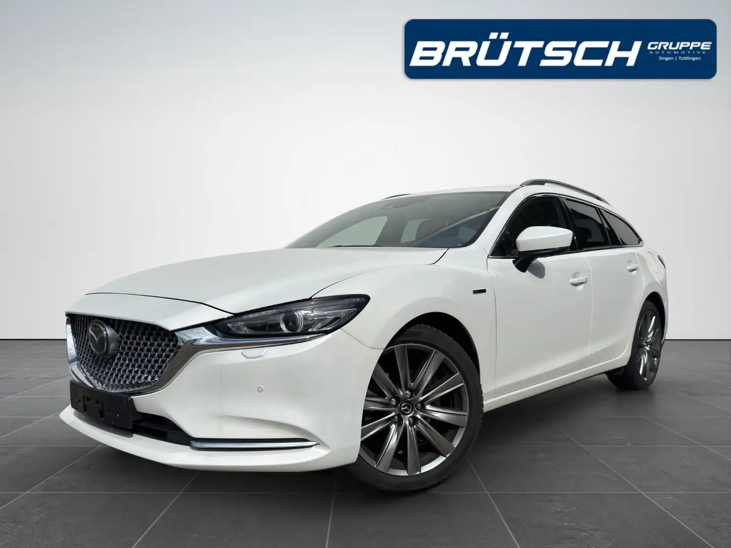 Mazda 6 6 Kombi 2.5 20th Anniversary AUTOMATIK / SCHIEBEDA Blanco - 1