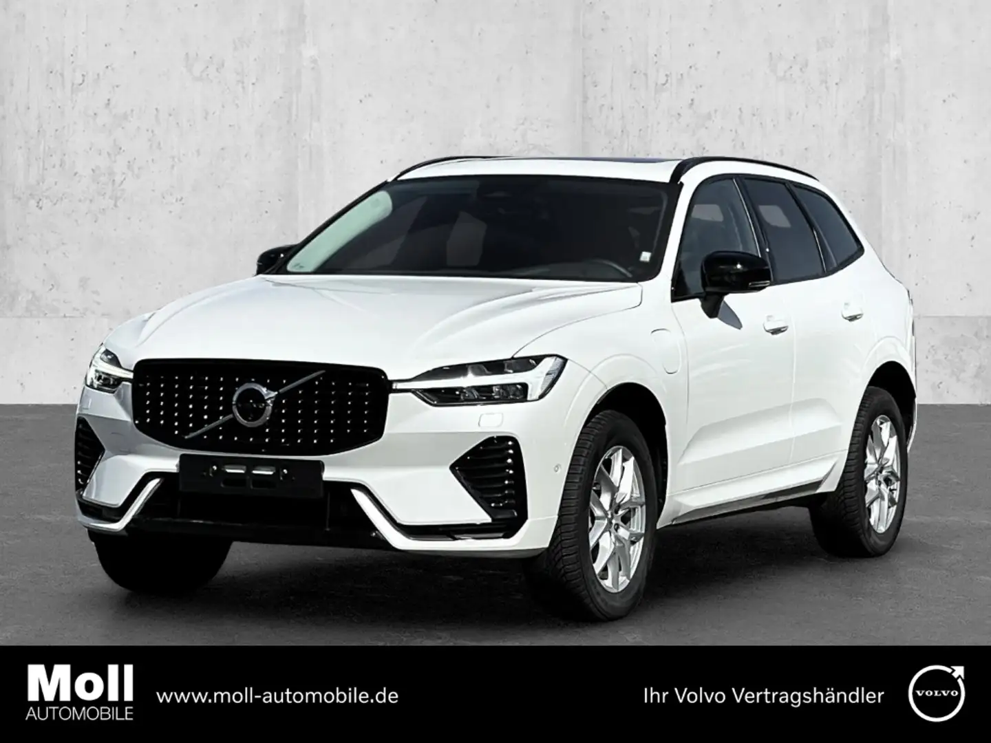 Volvo XC60 Plus Dark Recharge Plug-In Hybrid AWD T8 Twin Engi Weiß - 1