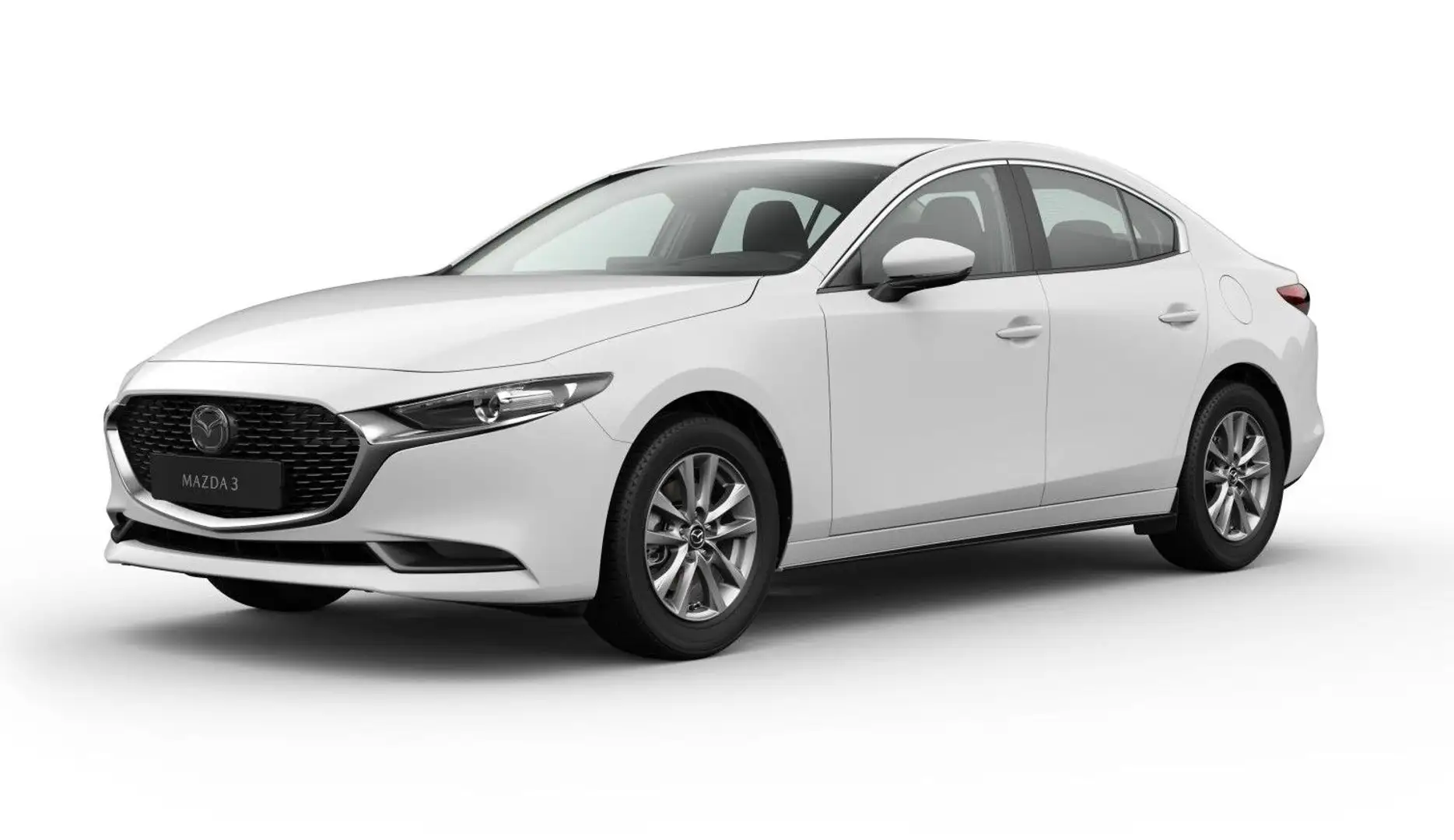 Mazda 3 Lim. 4-trg. Prime-Line*ACC*CarPlay*Head-UP* Weiß - 1