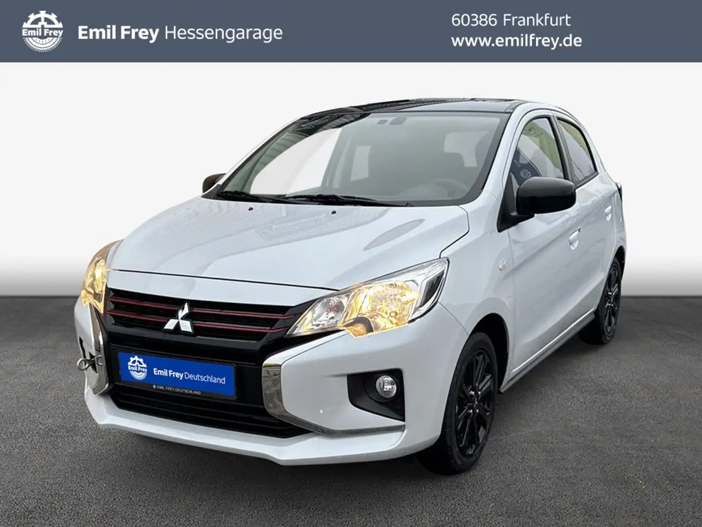 Mitsubishi Space Star AS&G 1.2 Select+ Black 52 kW, 5-türig Weiß - 1