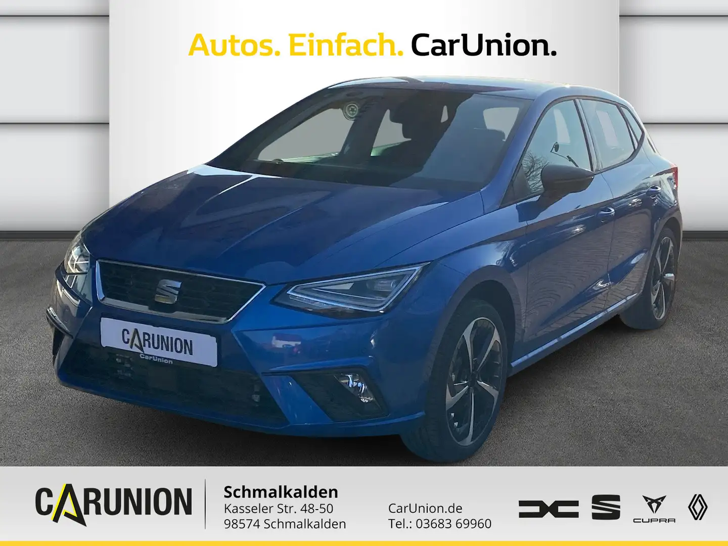SEAT Ibiza FR 1.0 TSI 85kW (116PS) 7-Gang-DSG Blau - 1