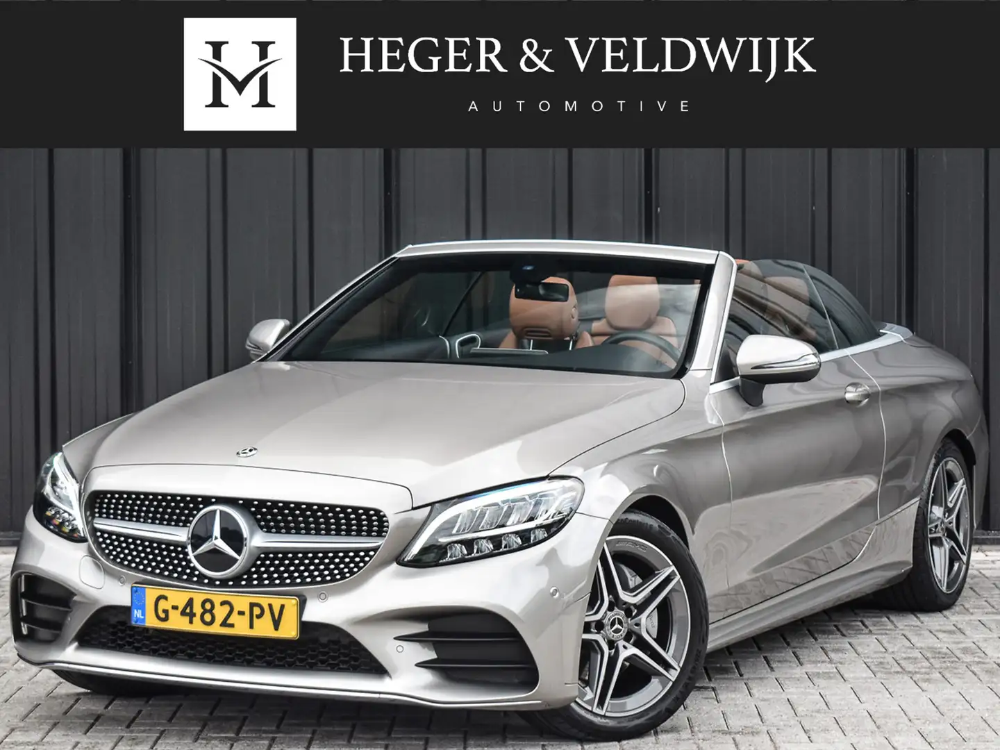 Mercedes-Benz C 200 Cabrio ADVANTAGE PACK | AMG-LINE | FULL-LED | NECK Grijs - 1