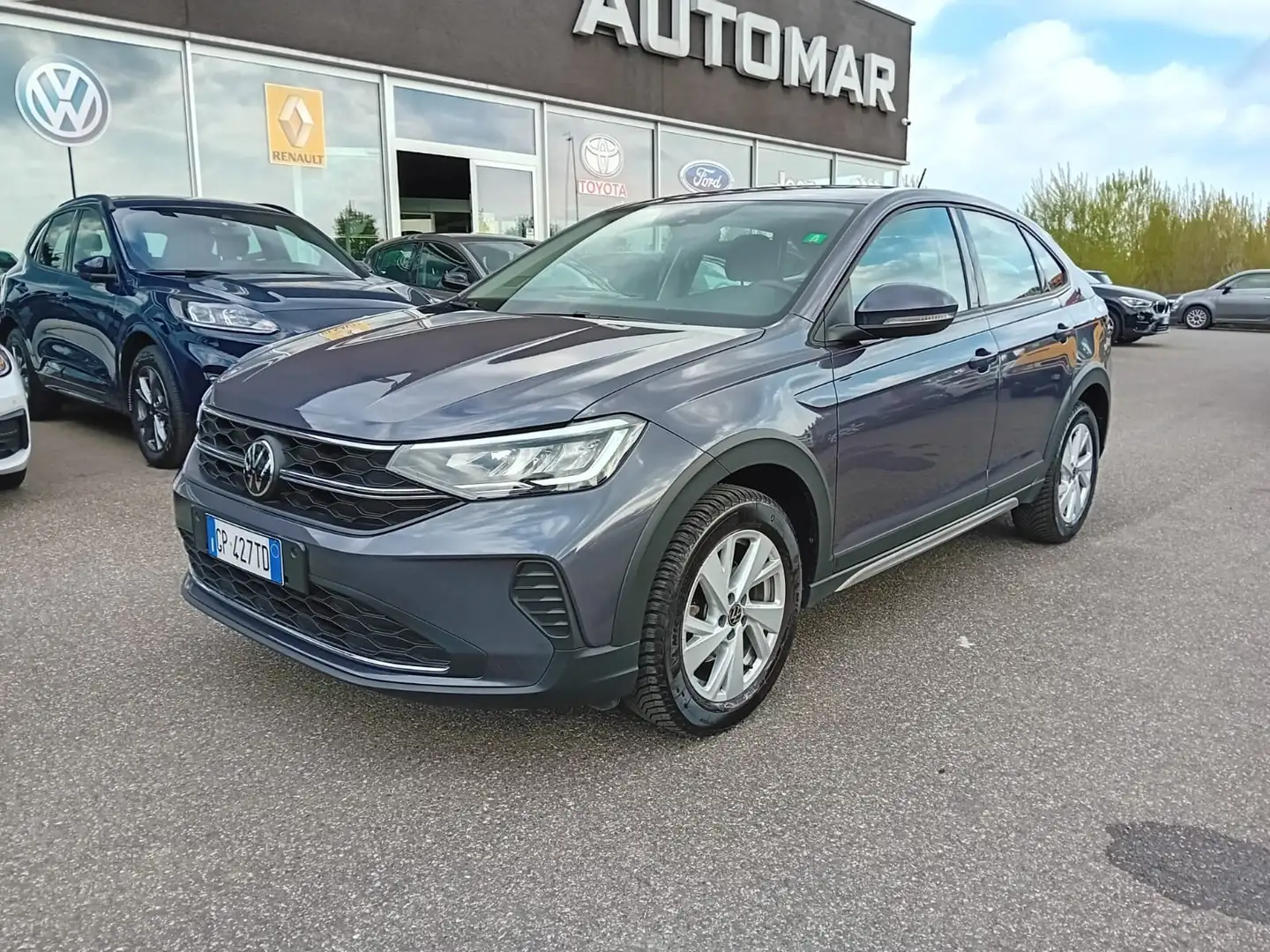 Volkswagen Taigo 1.0 tsi Life 95cv OK NEOPATENTATI Grigio - 2