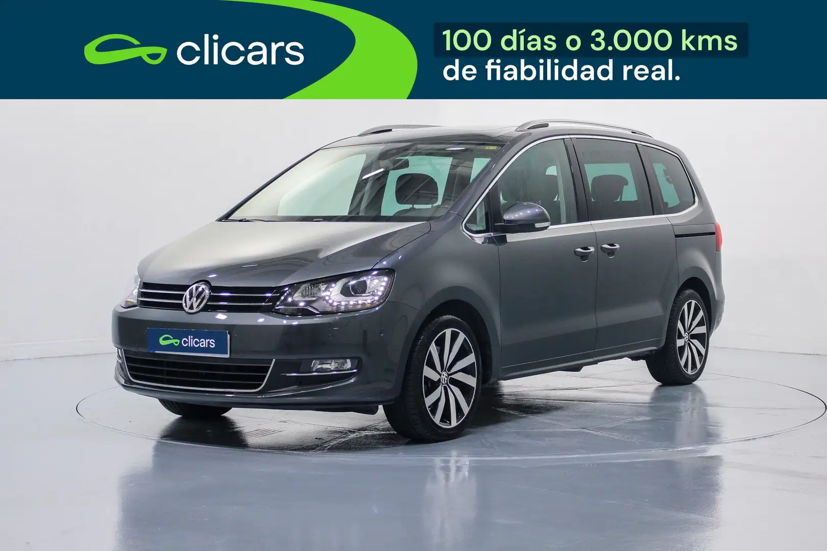 Volkswagen Sharan 2.0TDI Sport DSG 130kW Gris - 1