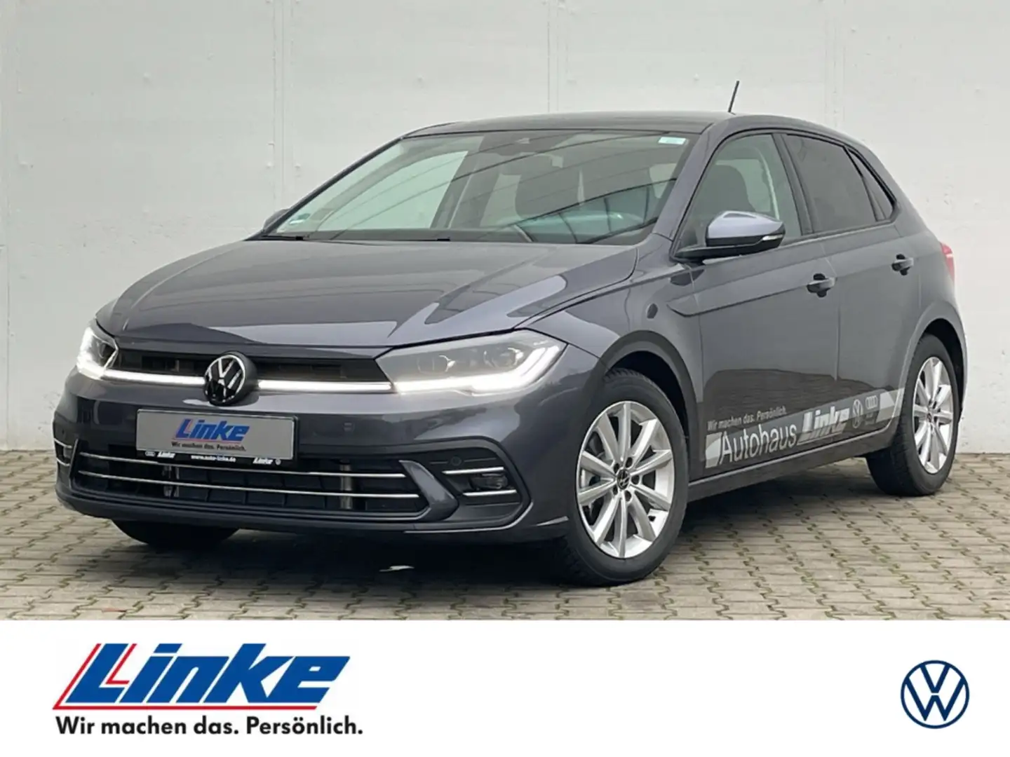 Volkswagen Polo Style 1.0 TSI DSG AHK/Pano/Kamera/Navi/LED Grau - 1