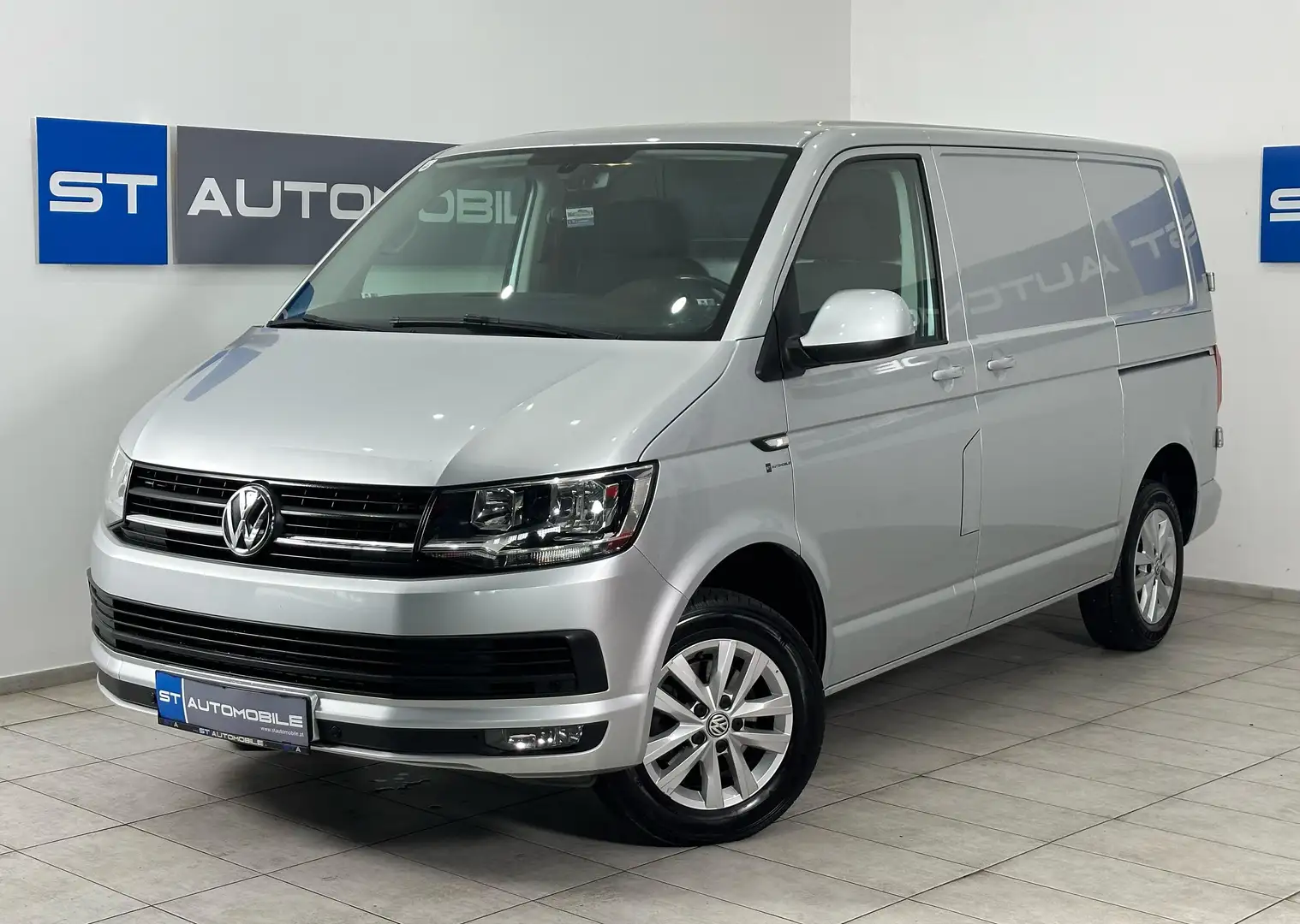 Volkswagen T6 Transporter Kasten lang DSG // AHK // EINPARKHILFE // Grau - 1
