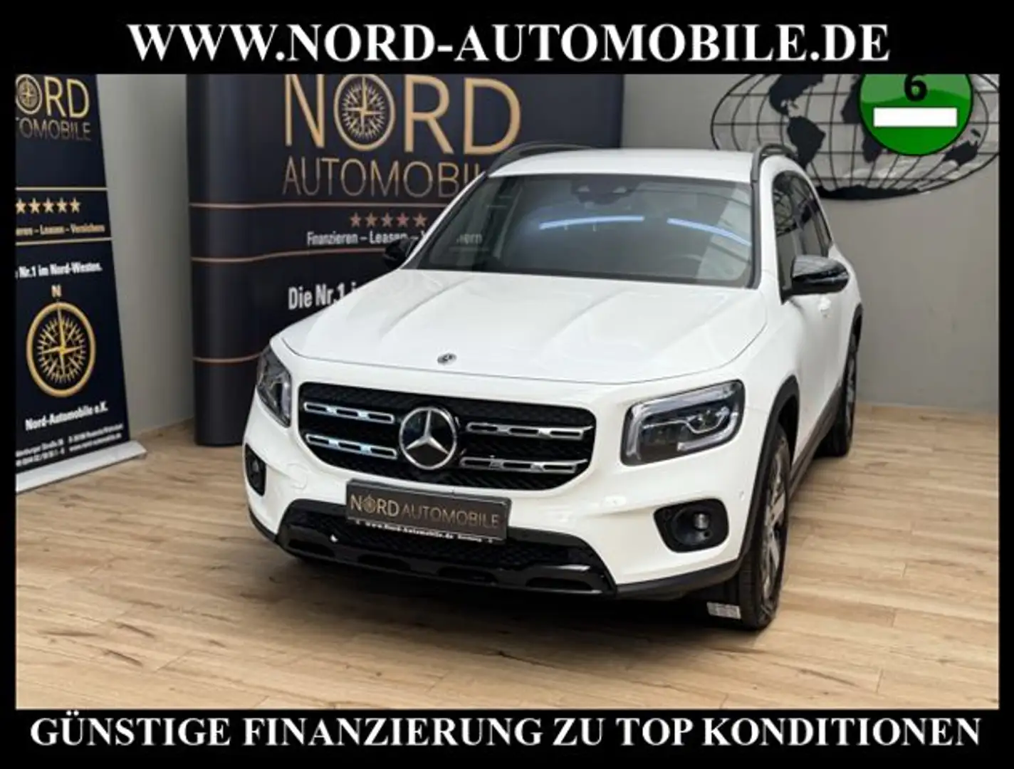 Mercedes-Benz GLB 200 d Progressive *Distro+*Wide*Kamera*MBEAM Progressi Білий - 1