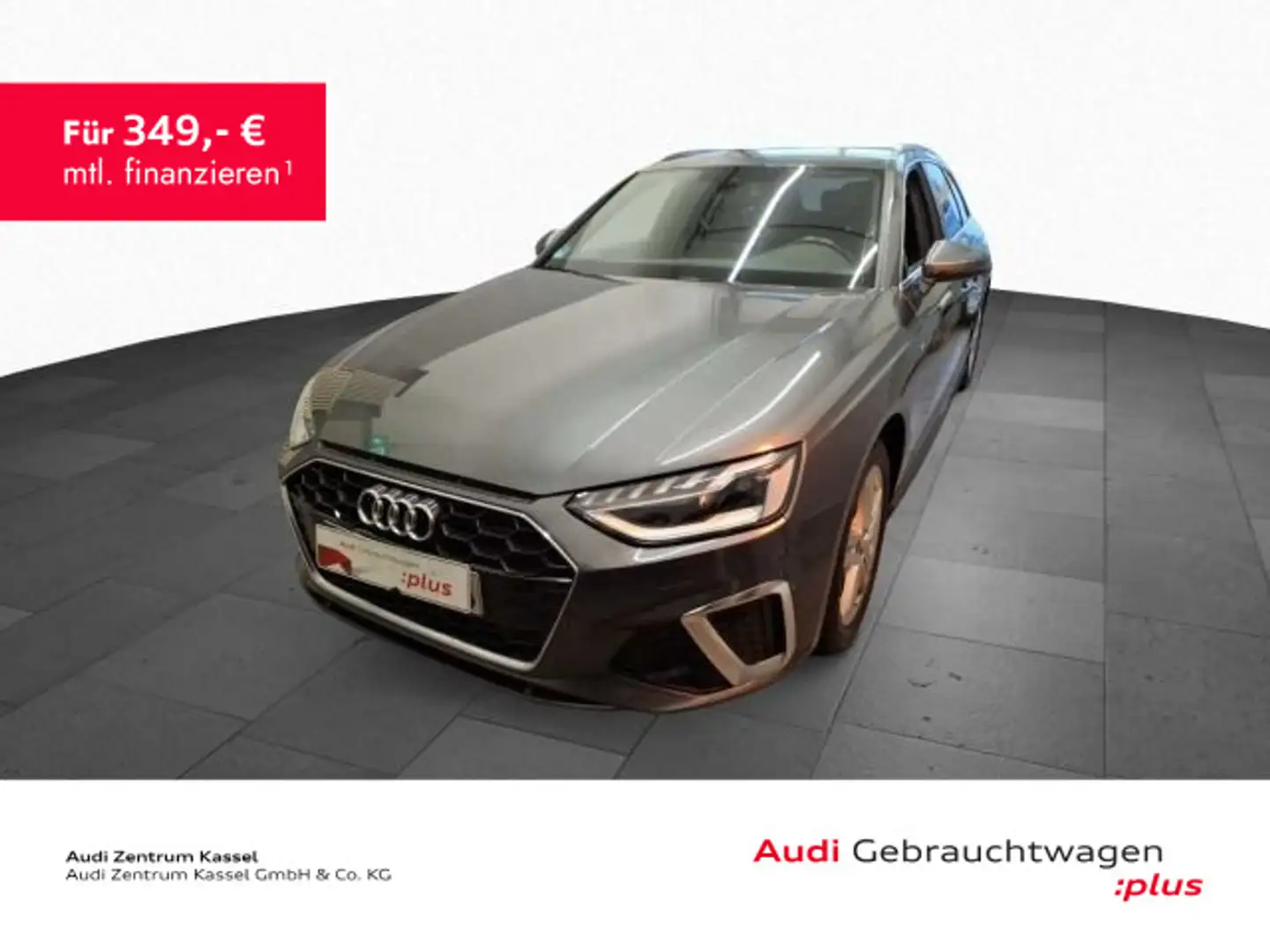 Audi A4 35 TDI S line Matrix AHK PDC+ Rückf. Ka Grau - 1