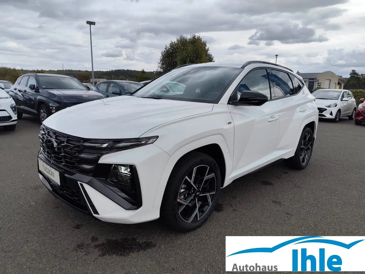 Hyundai TUCSON 1.6 T-GDI N Line 7-DCT Weiß - 1