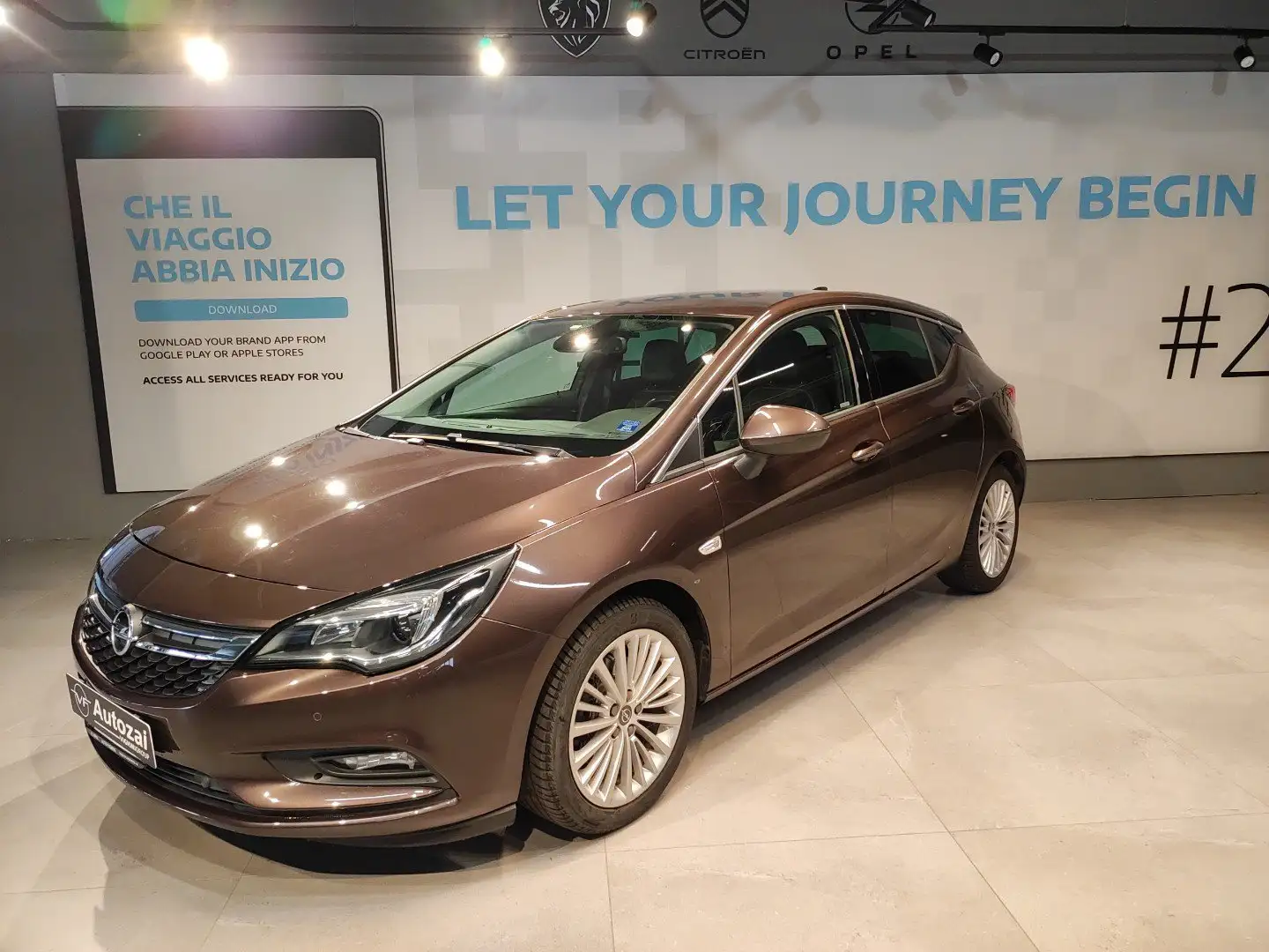 Opel Astra Astra 1.6 CDTI EcoFLEX S&S 4 porte Elective Brun - 1