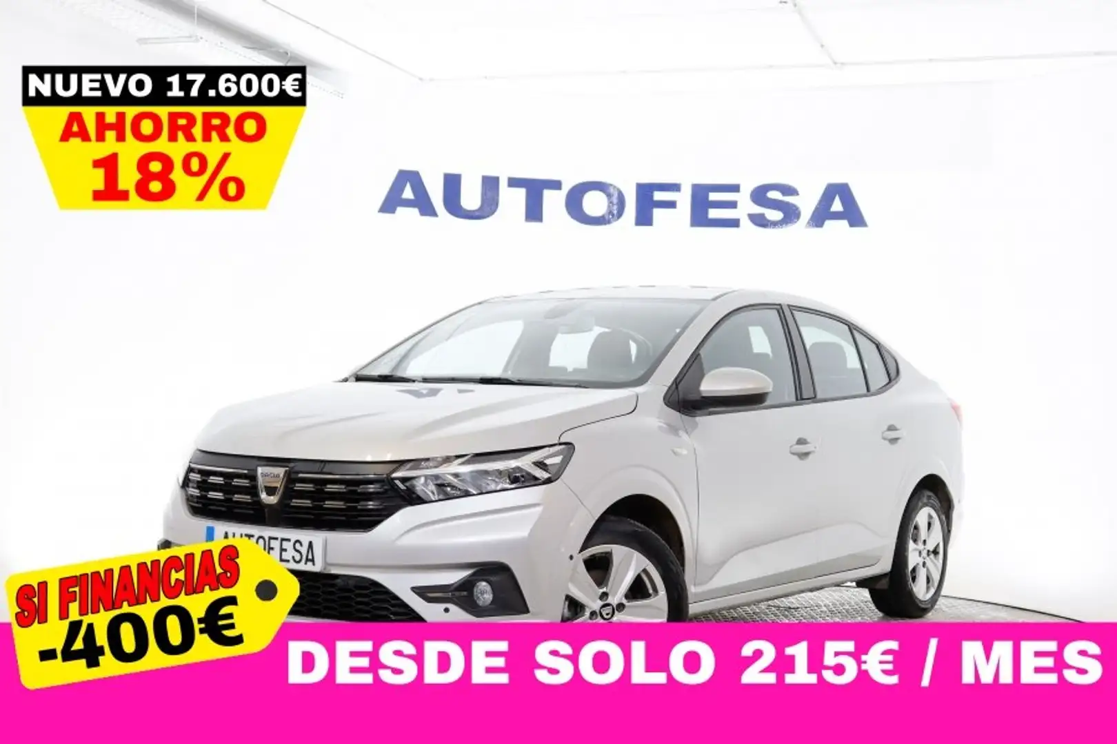 Dacia Logan 1.0 GLP 91cv 4P S/S # NAVY, FAROS LED, PARKTRONIC Gri - 1